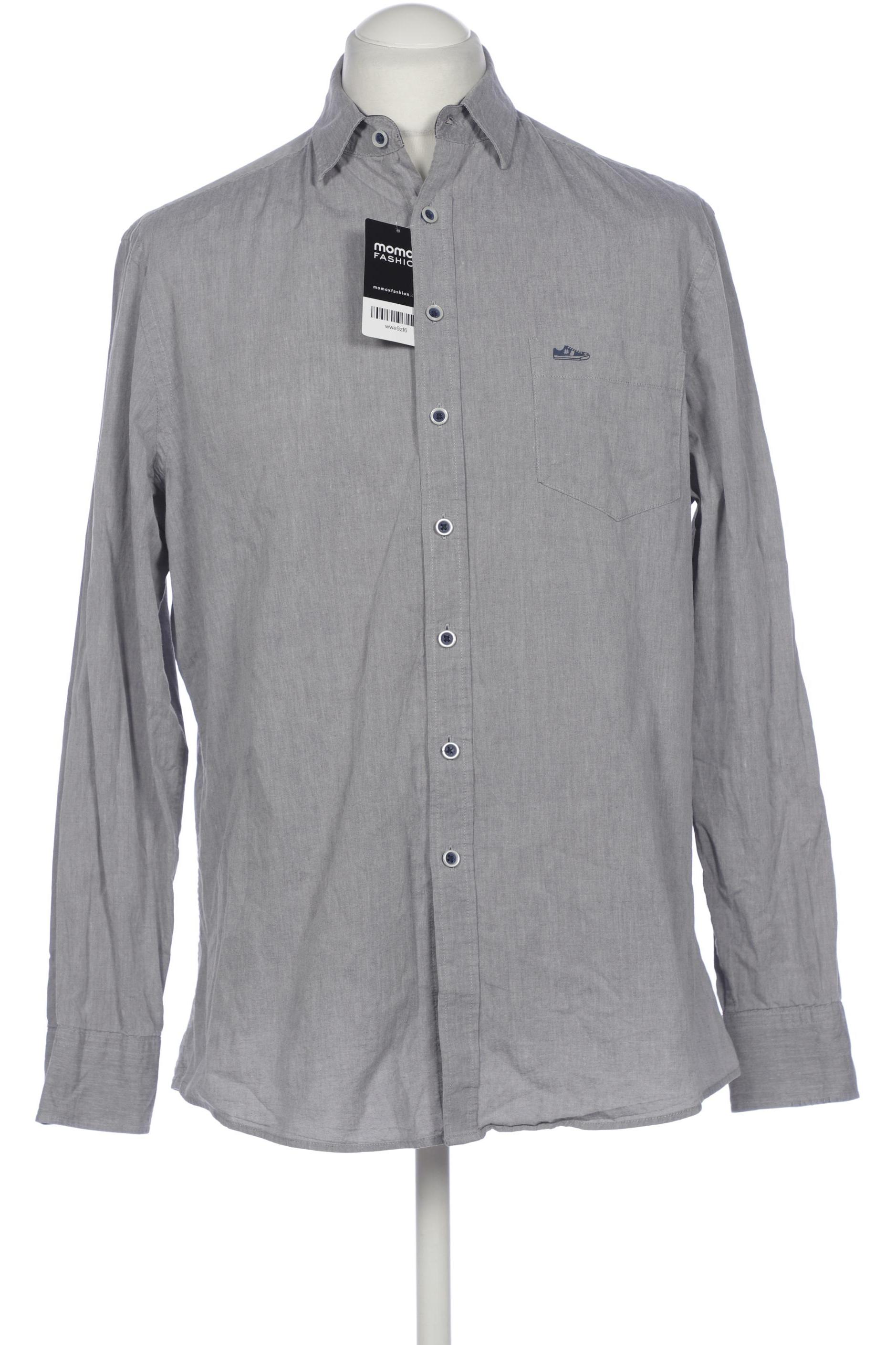 

Bexleys Herren Hemd, grau, Gr. 52