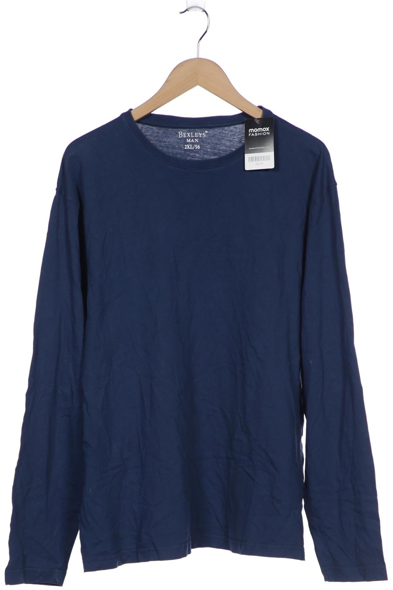 

Bexleys Herren Langarmshirt, blau