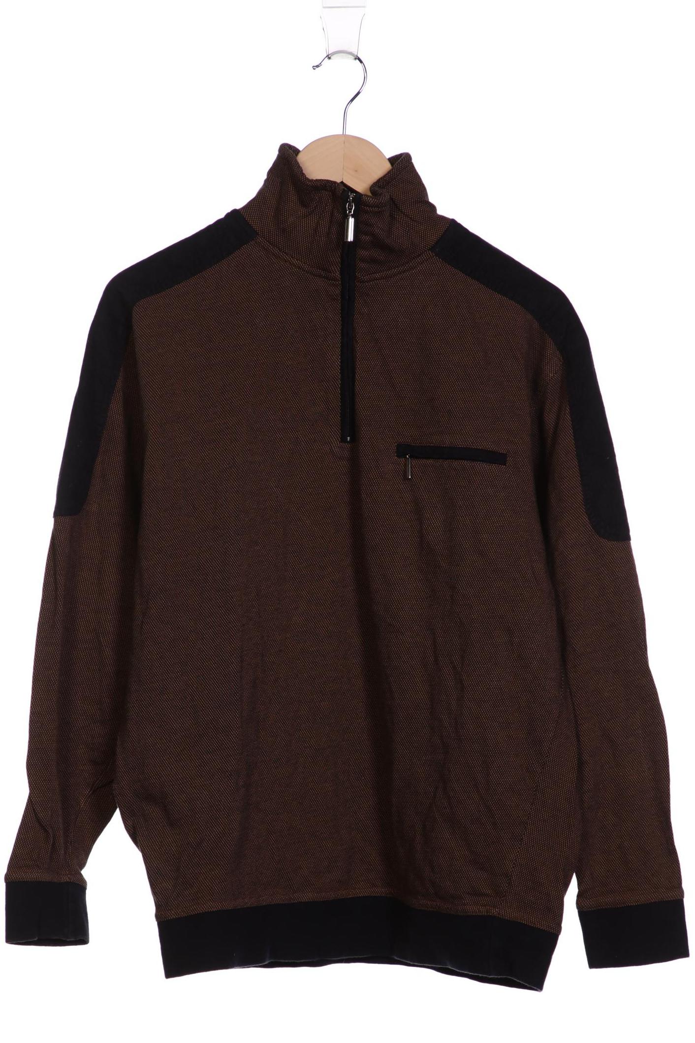 

Bexleys Herren Langarmshirt, braun, Gr. 52