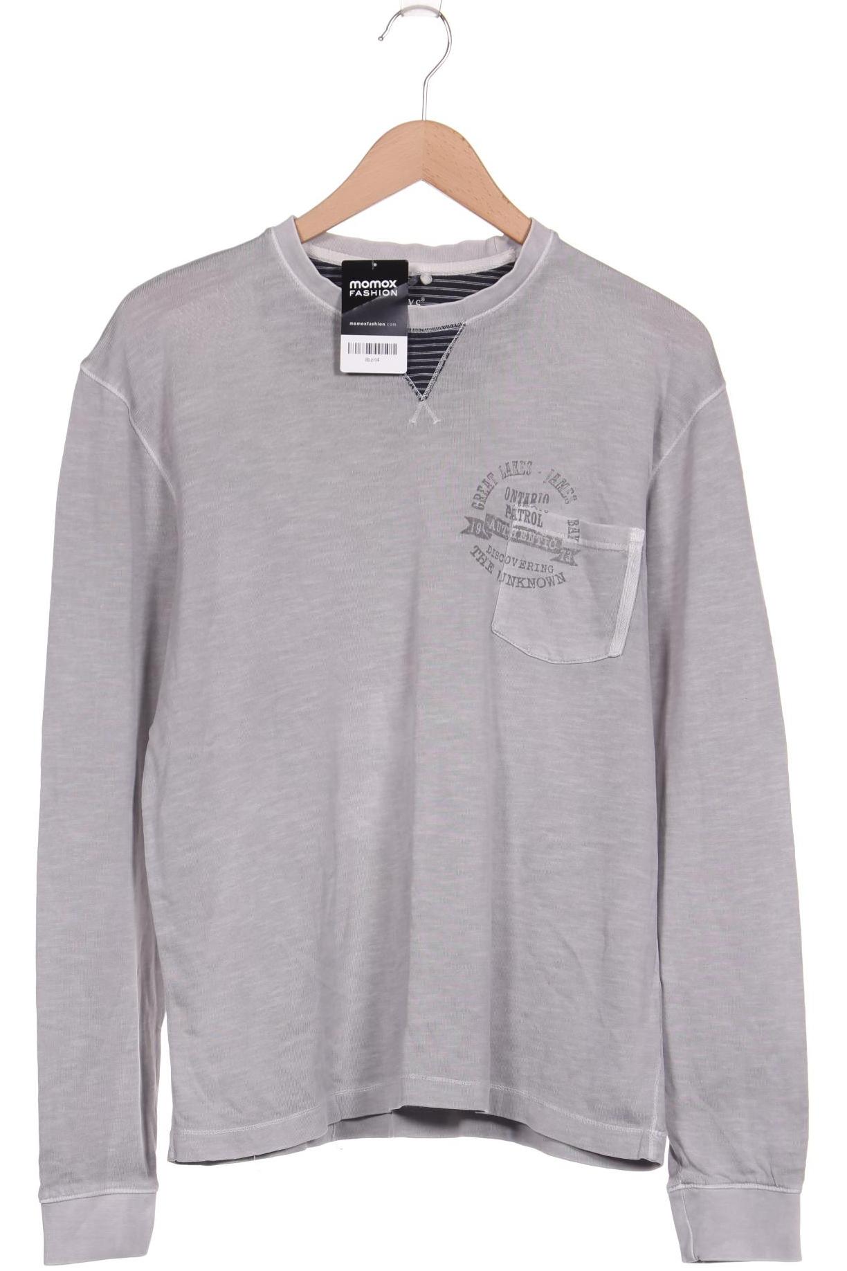

Bexleys Herren Langarmshirt, grau