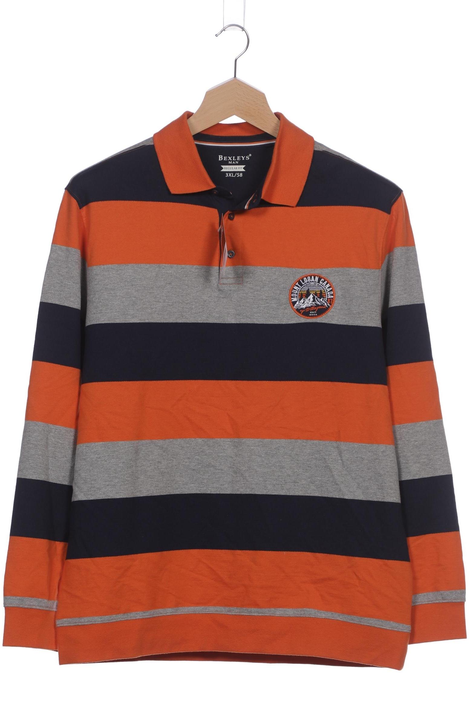 

Bexleys Herren Poloshirt, orange, Gr. 58
