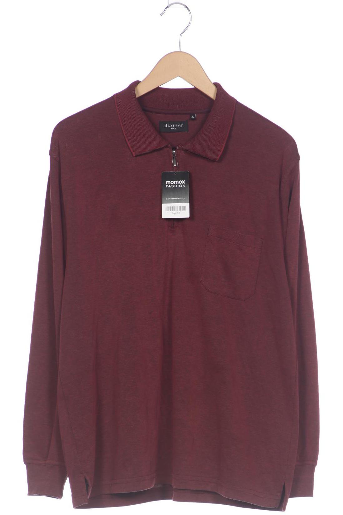 

Bexleys Herren Poloshirt, bordeaux, Gr. 52