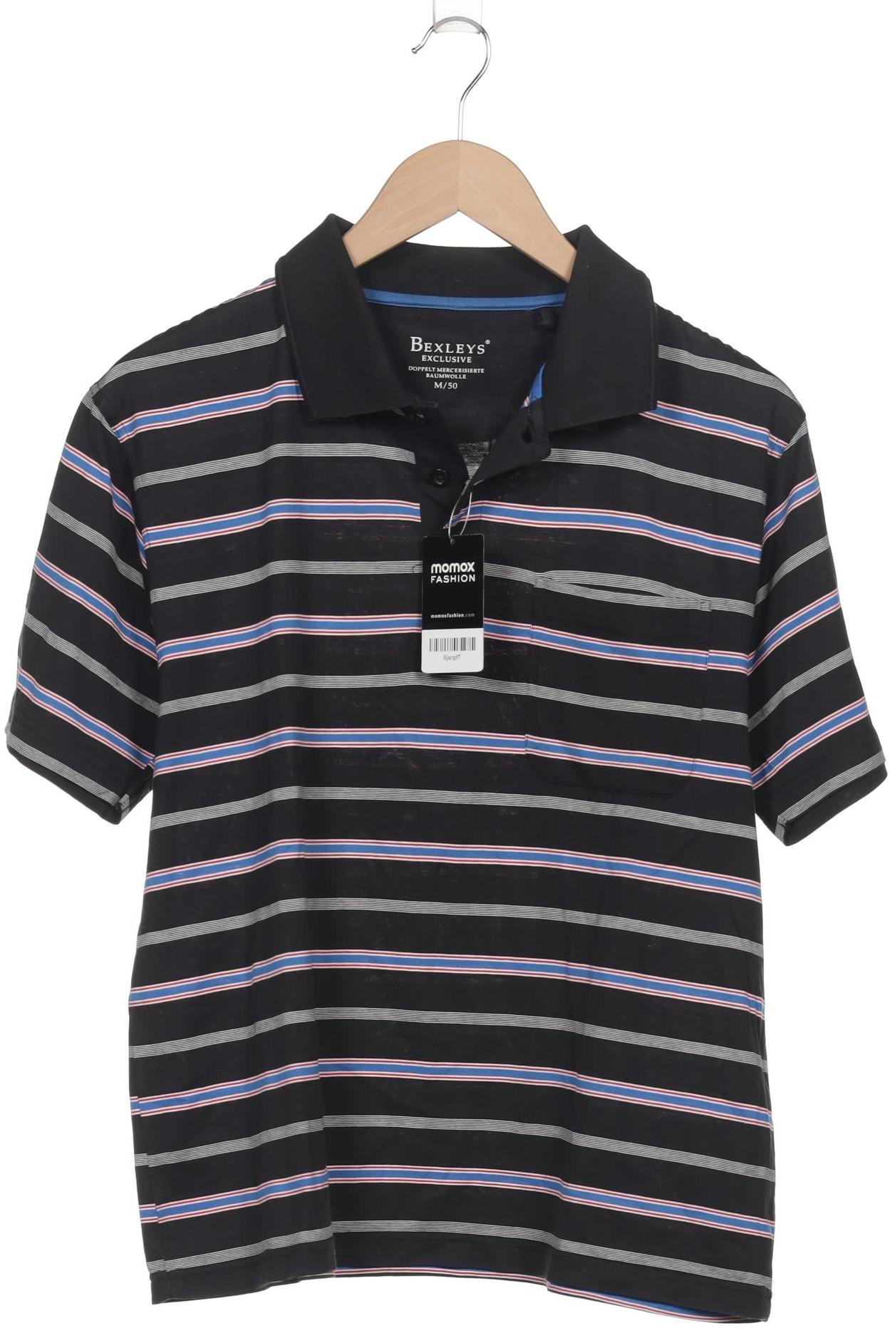 

Bexleys Herren Poloshirt, schwarz, Gr. 48