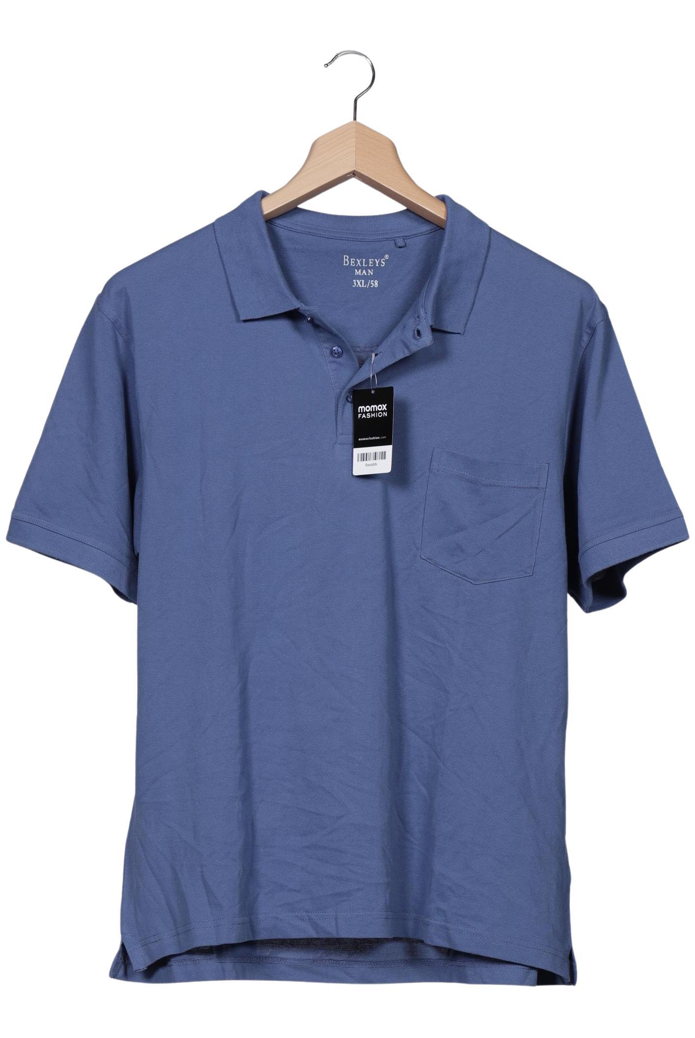 

Bexleys Herren Poloshirt, blau, Gr. 58