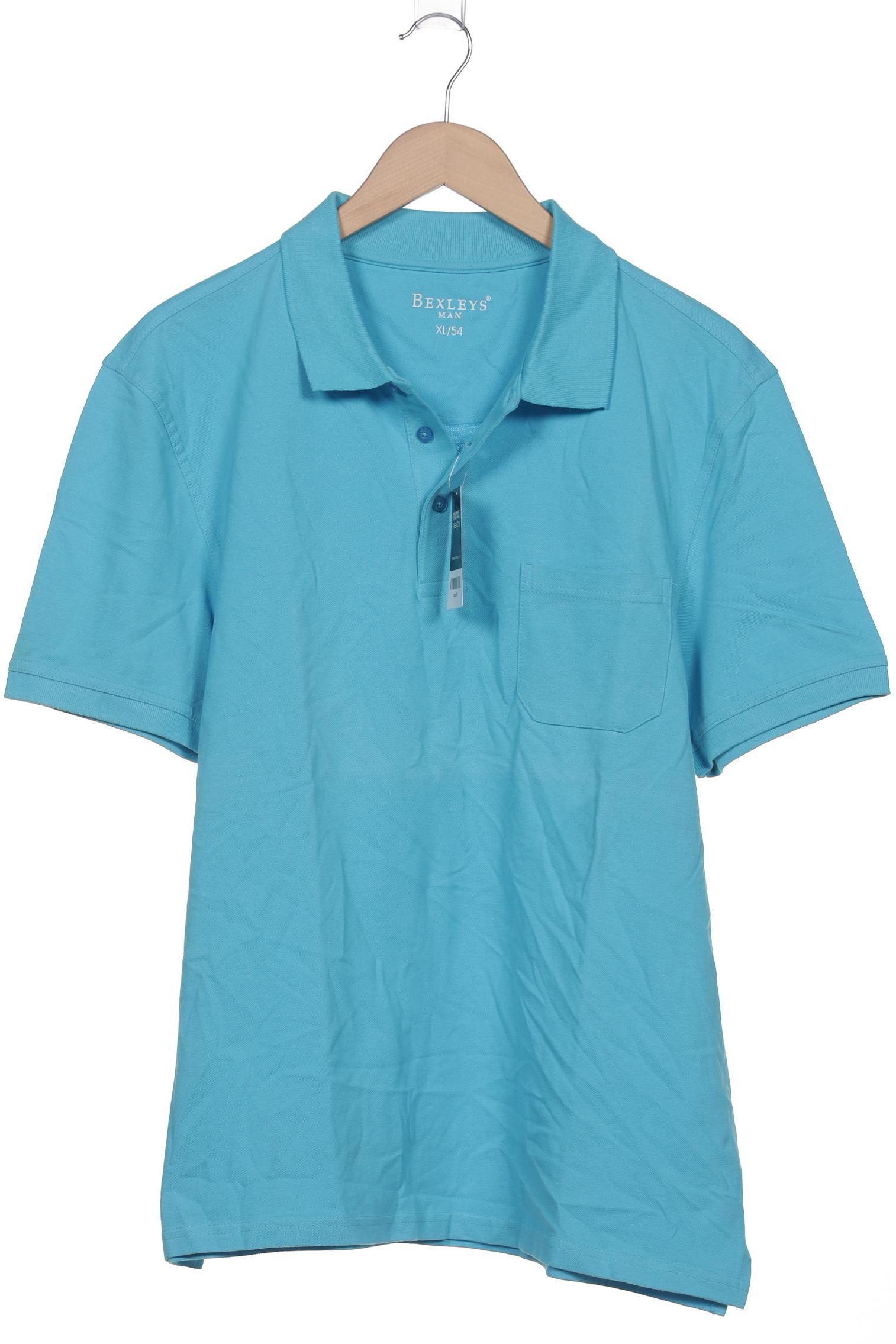 

Bexleys Herren Poloshirt, hellblau, Gr. 54