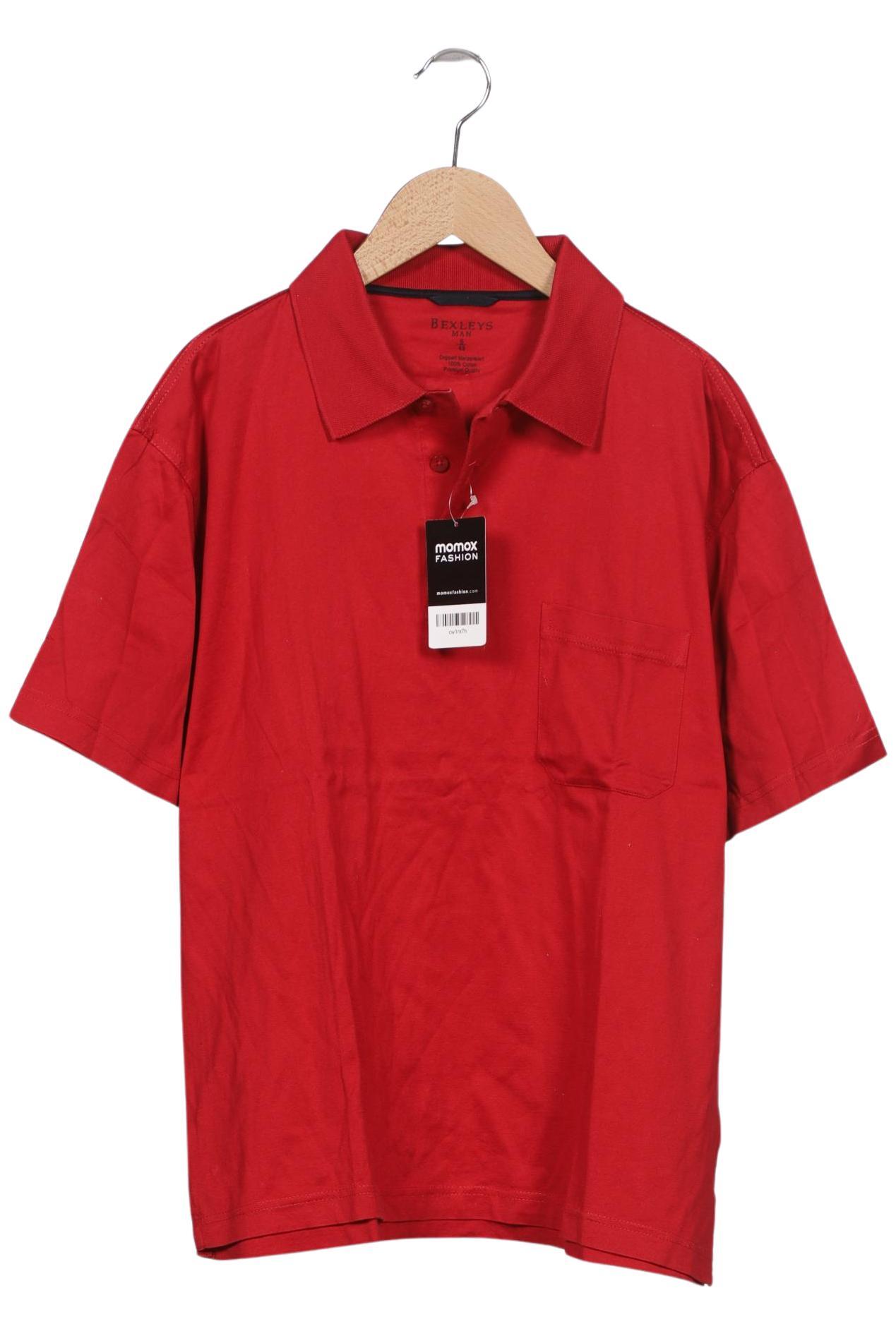 Thumbnail - Bexleys Herren Poloshirt, rot, Gr. 48