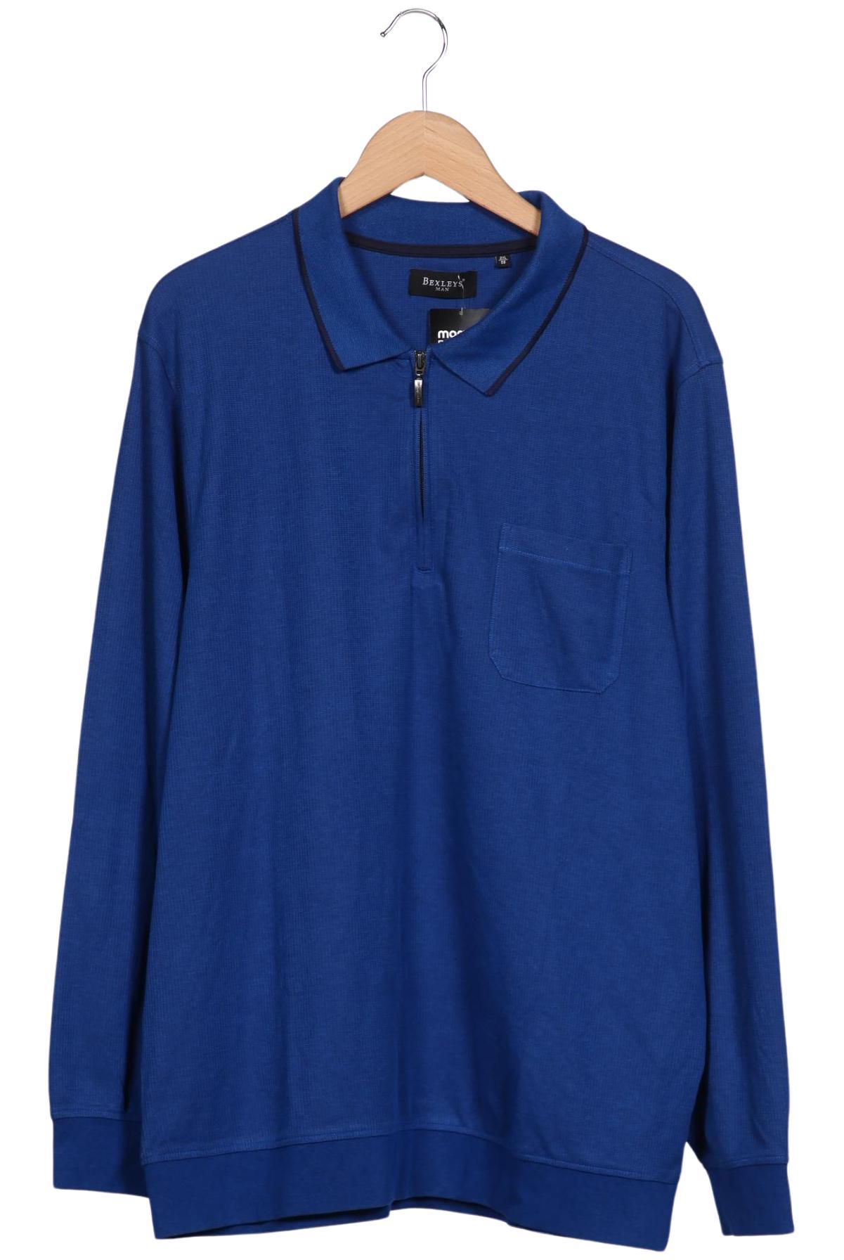 

Bexleys Herren Poloshirt, blau, Gr. 56