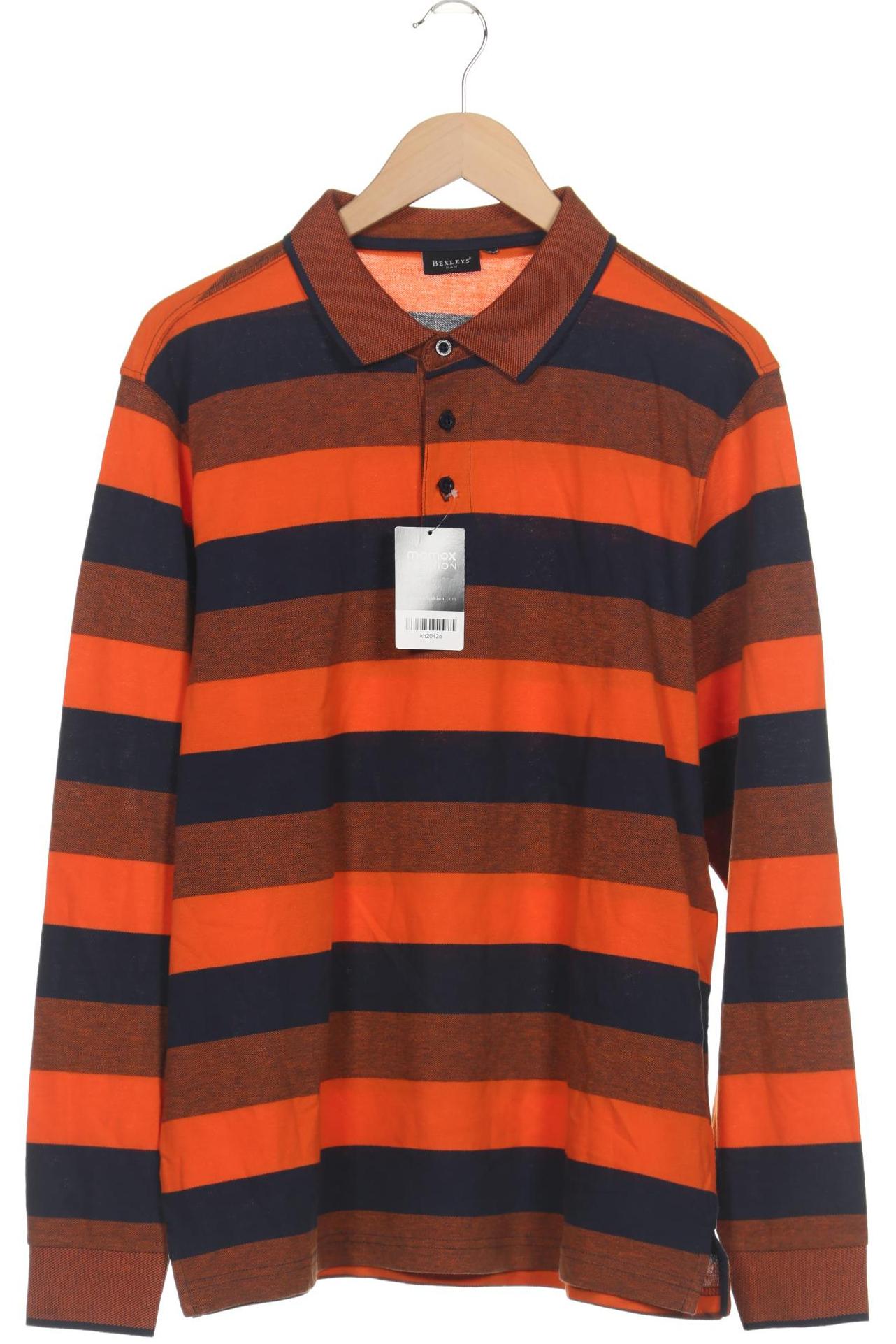 

Bexleys Herren Poloshirt, orange, Gr. 56