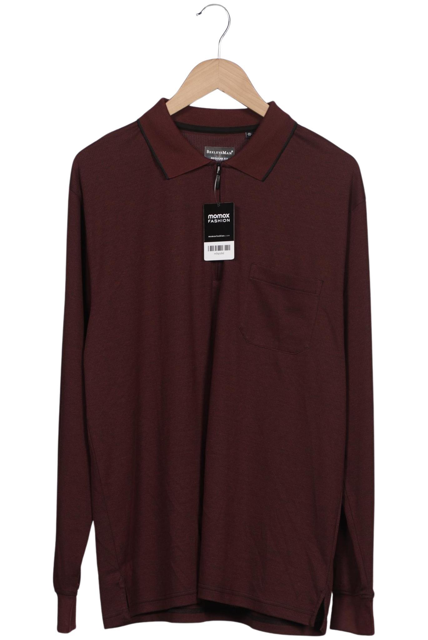 

Bexleys Herren Poloshirt, bordeaux, Gr. 54