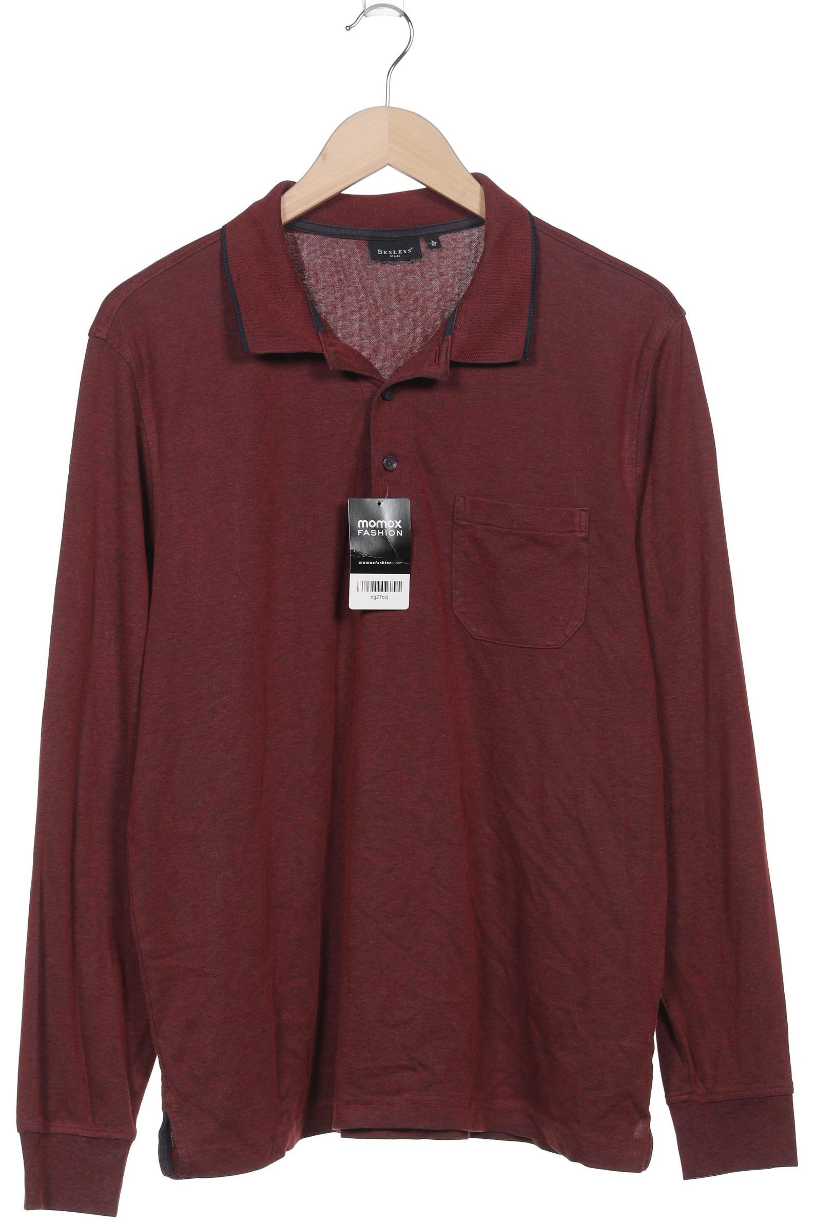 

Bexleys Herren Poloshirt, bordeaux, Gr. 52