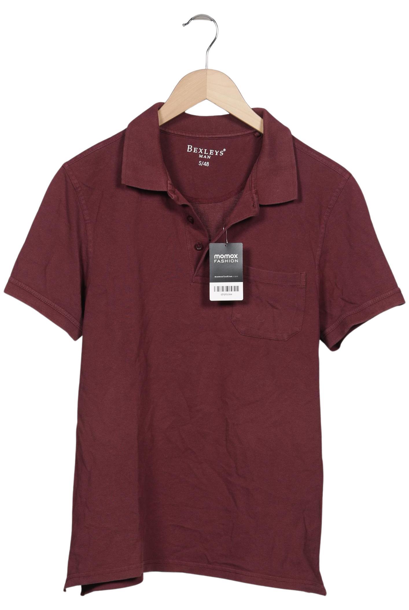 

Bexleys Herren Poloshirt, bordeaux, Gr. 48
