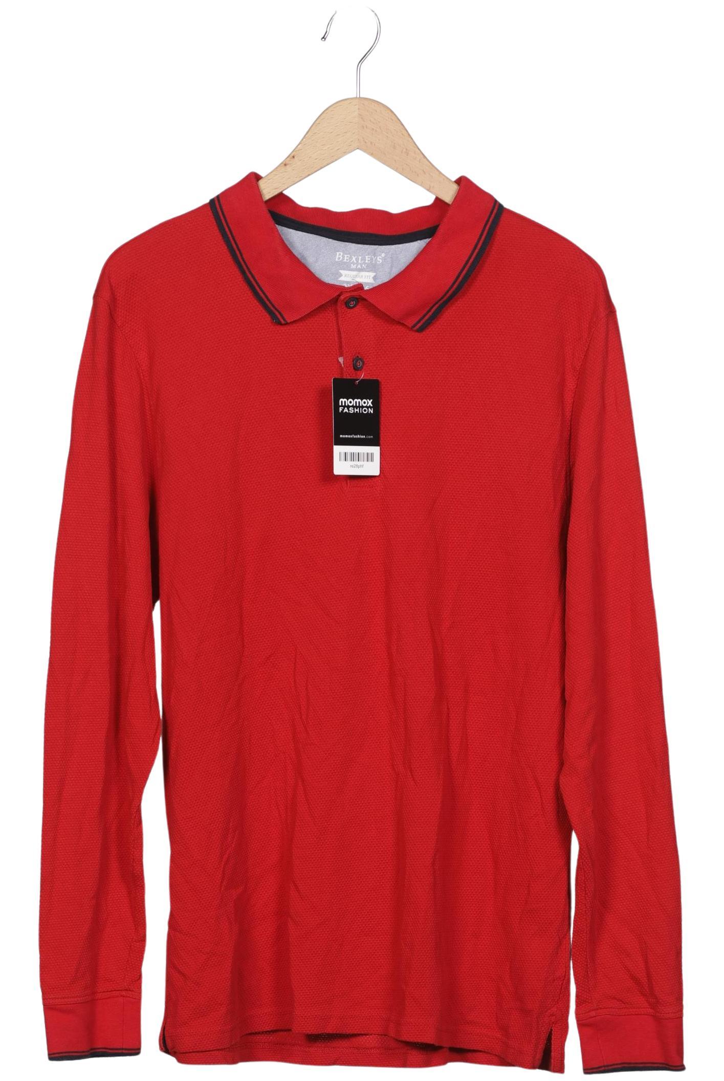 

Bexleys Herren Poloshirt, rot, Gr. 56