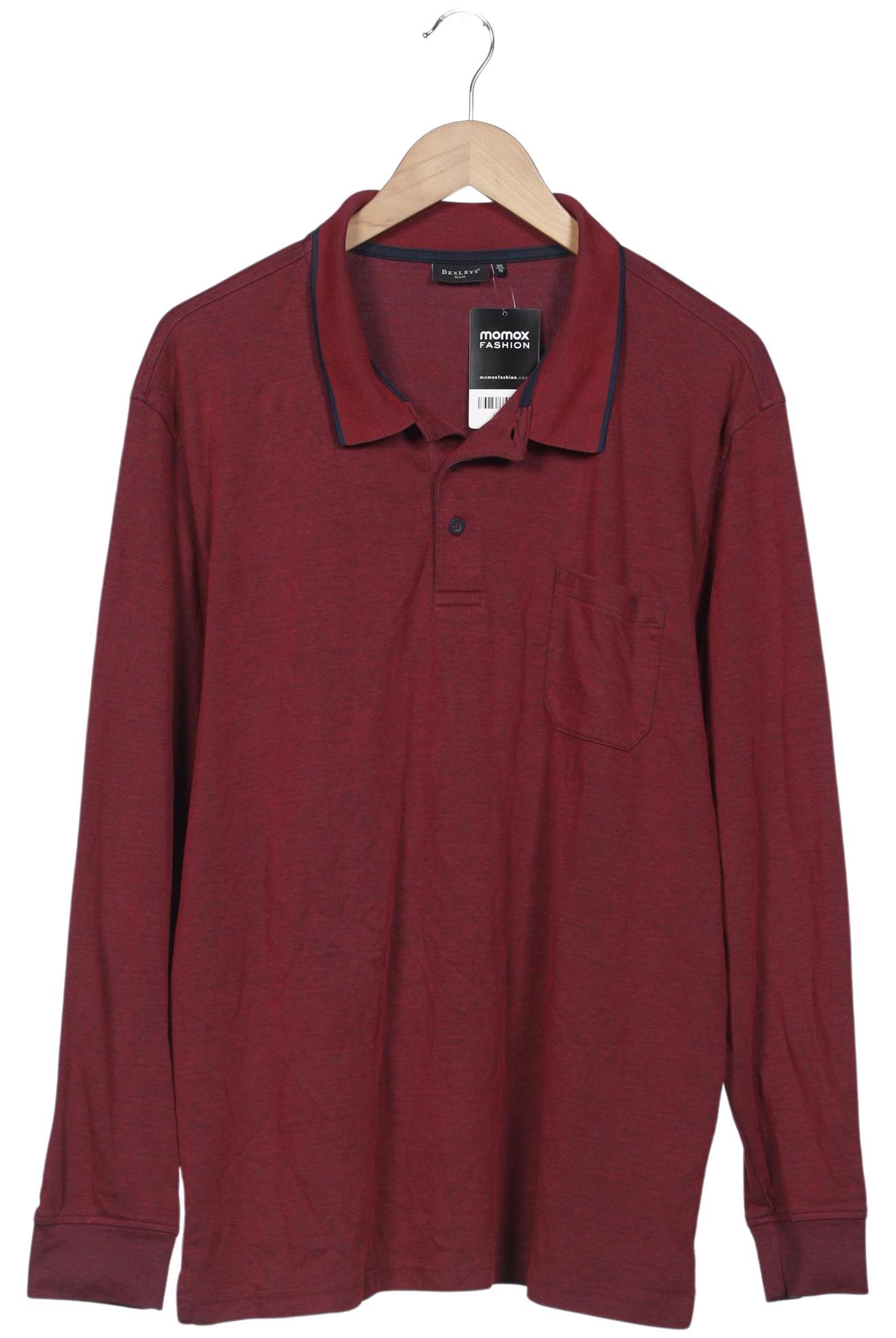 

Bexleys Herren Poloshirt, bordeaux, Gr. 58