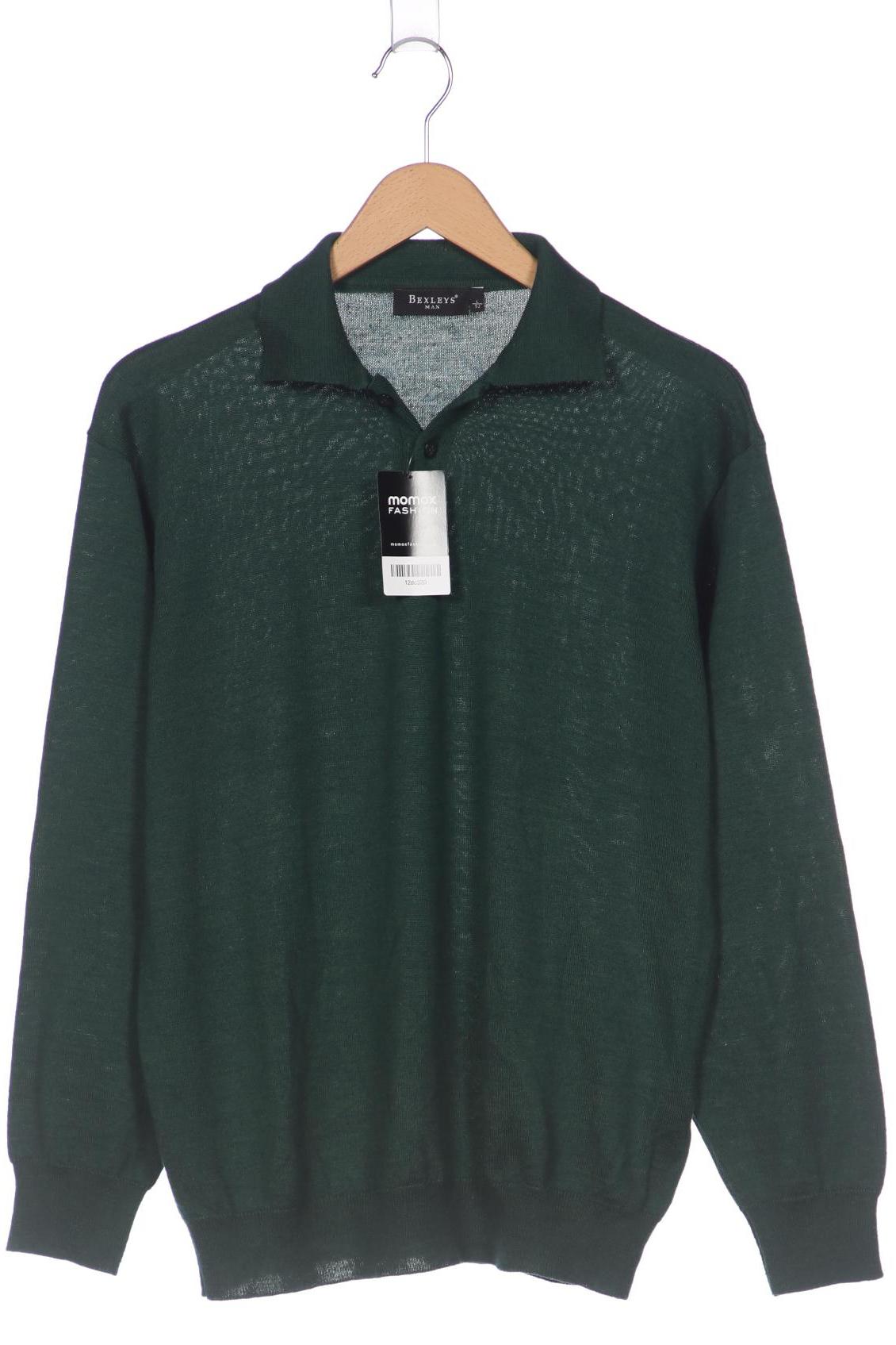 

Bexleys Herren Pullover, grün, Gr. 52