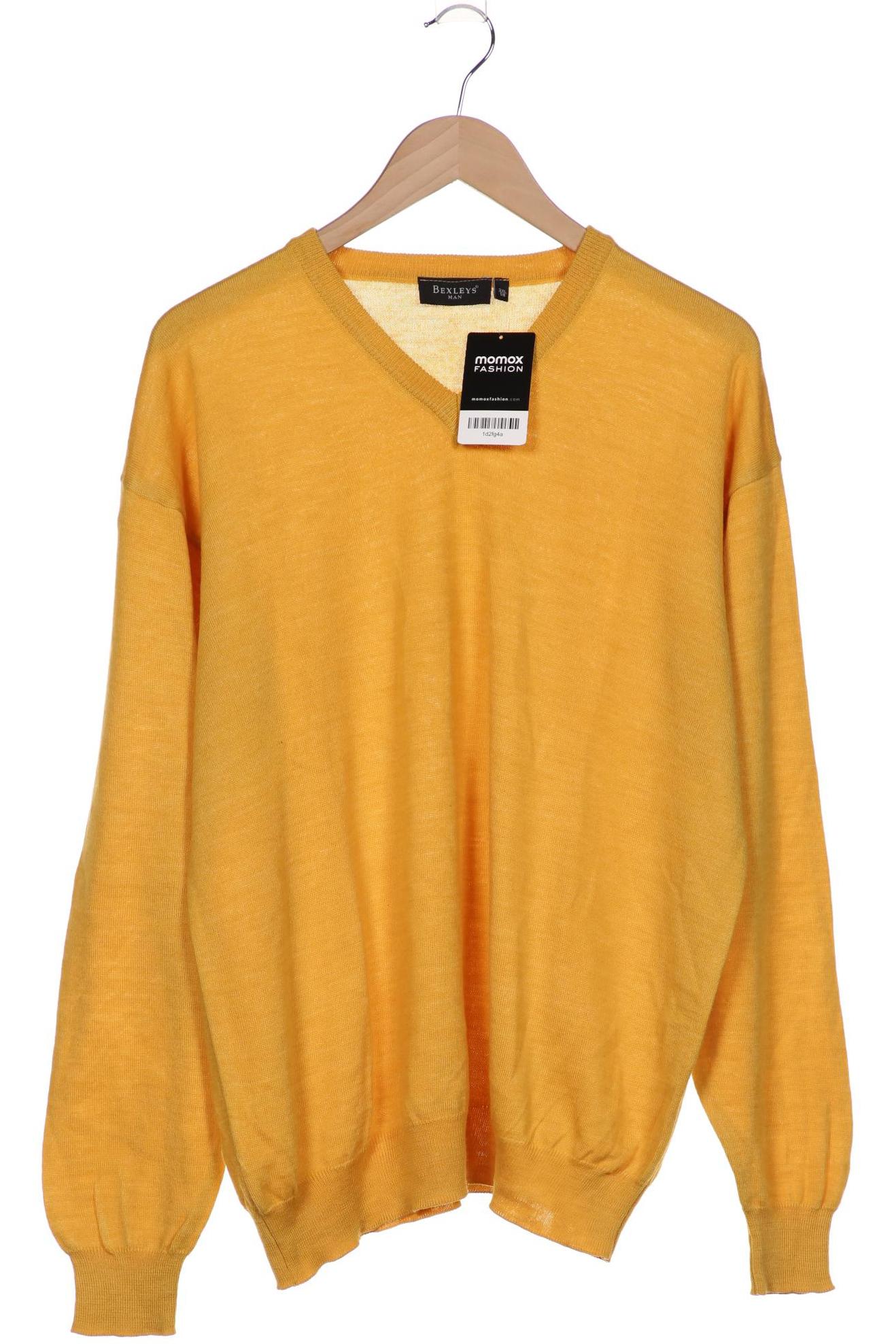 

Bexleys Herren Pullover, gelb, Gr. 58