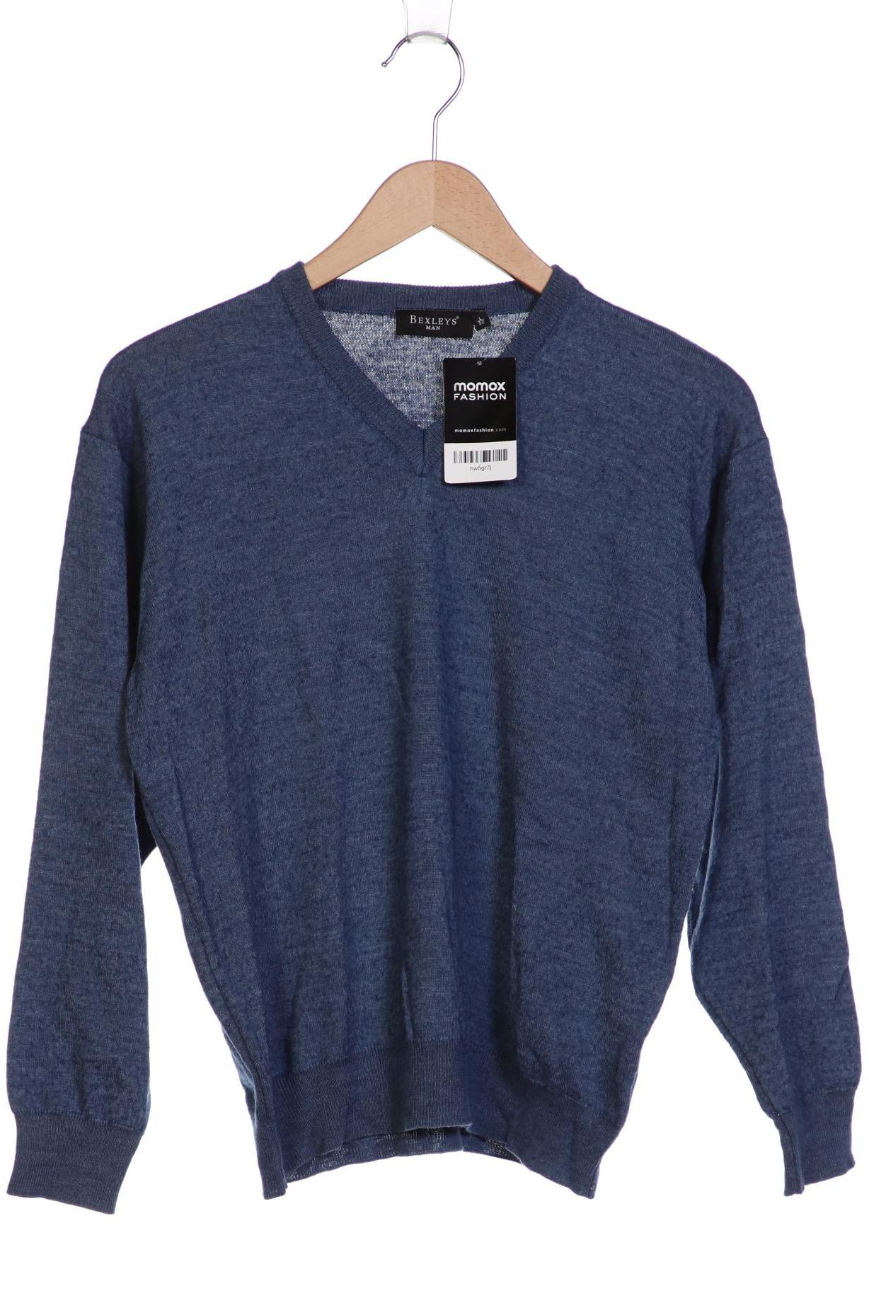 

Bexleys Herren Pullover, blau, Gr. 52