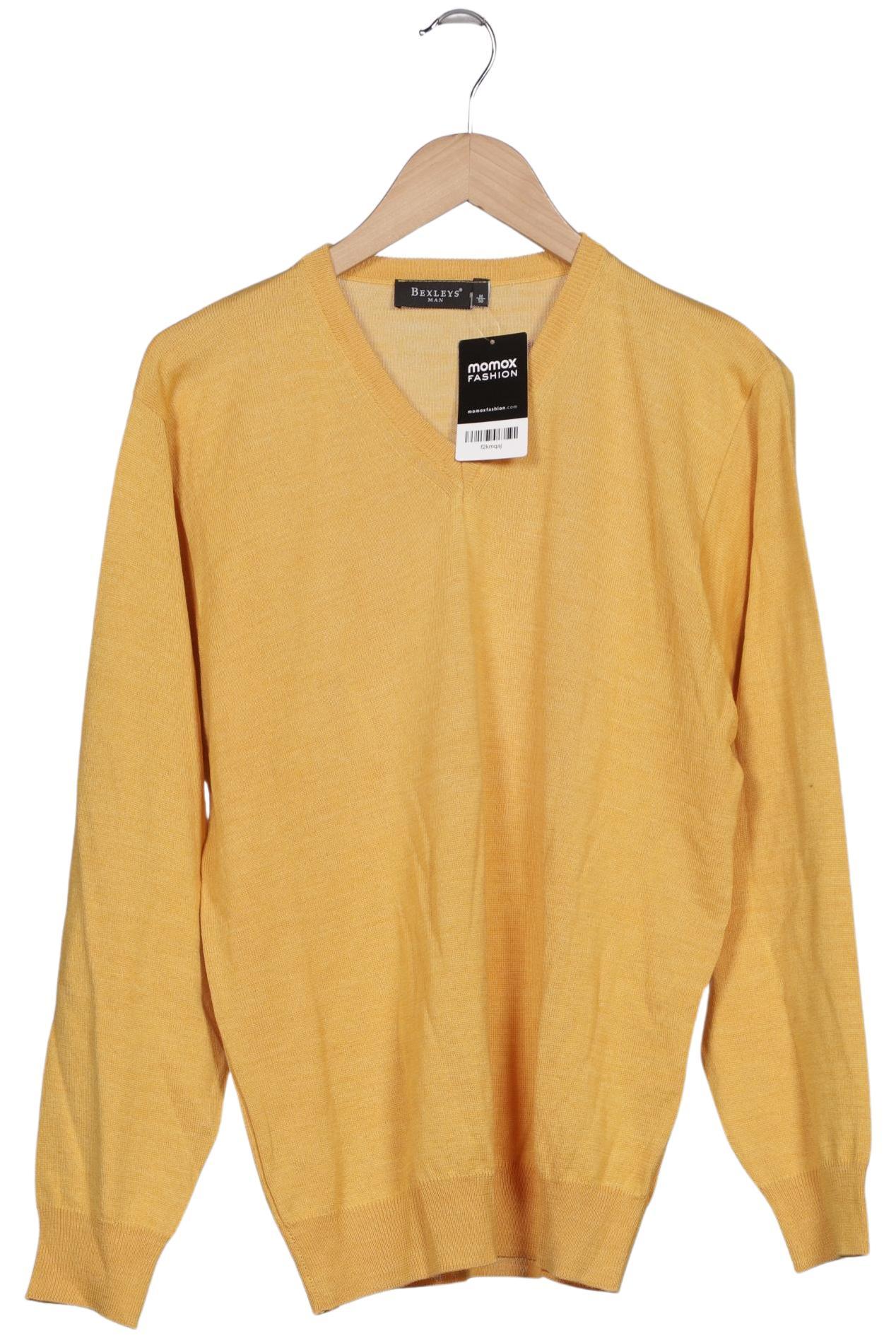 

Bexleys Herren Pullover, gelb, Gr. 48