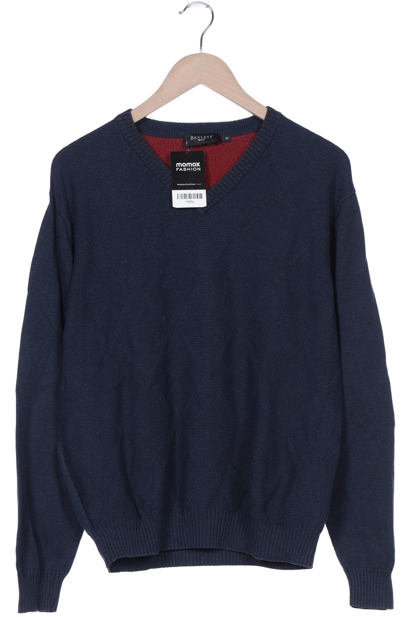 

Bexleys Herren Pullover, marineblau, Gr. 50