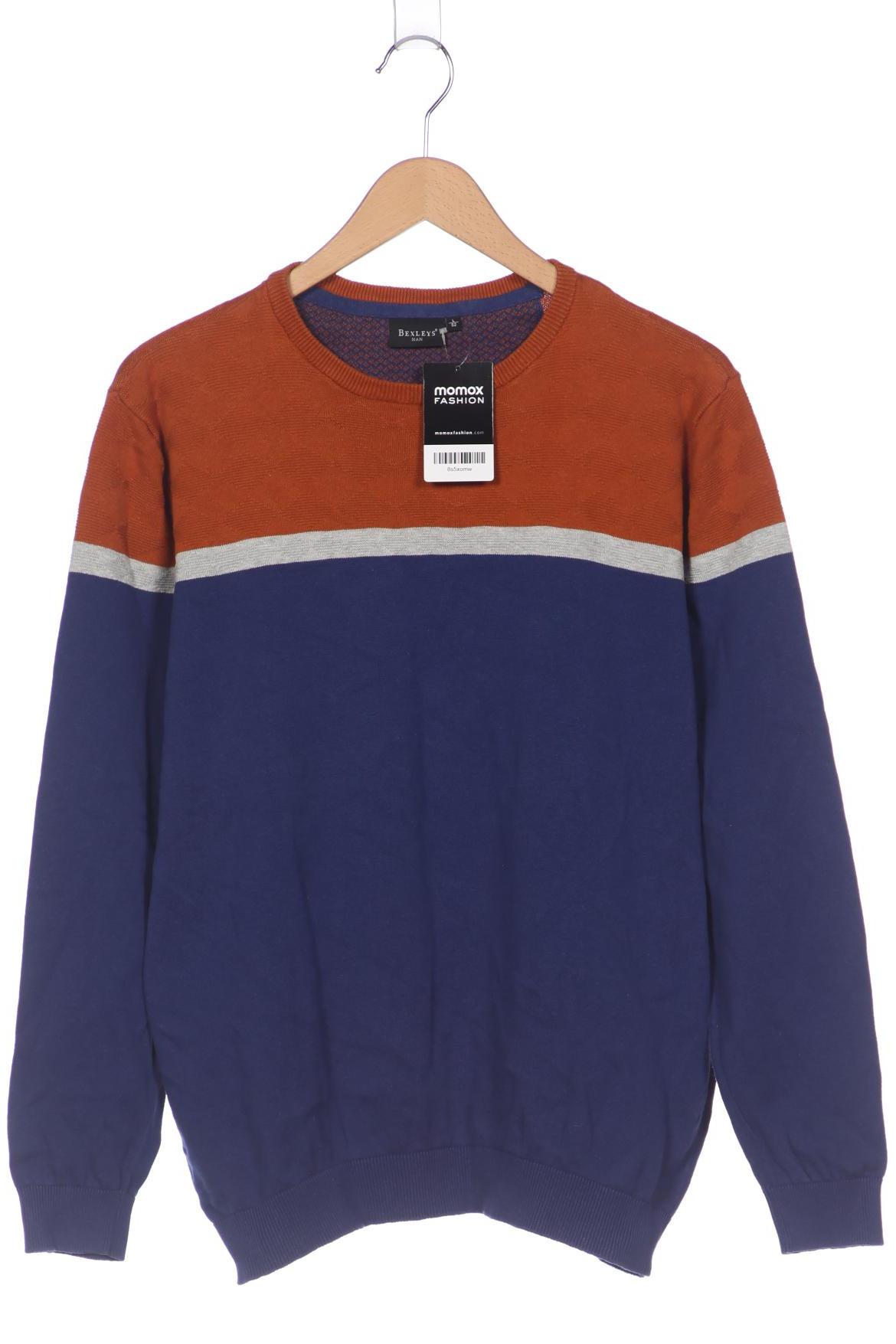 

Bexleys Herren Pullover, blau, Gr. 52