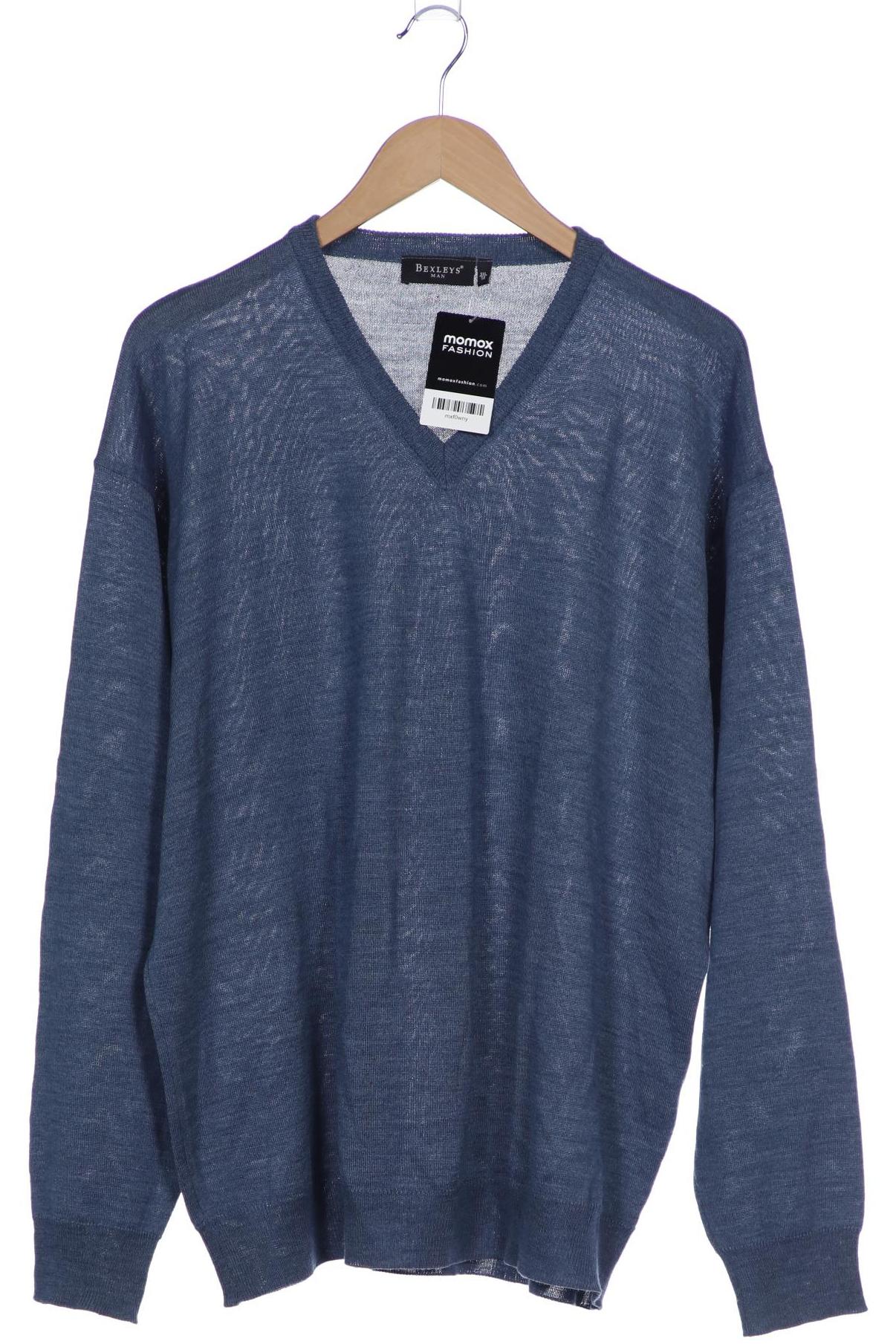 

Bexleys Herren Pullover, blau, Gr. 58