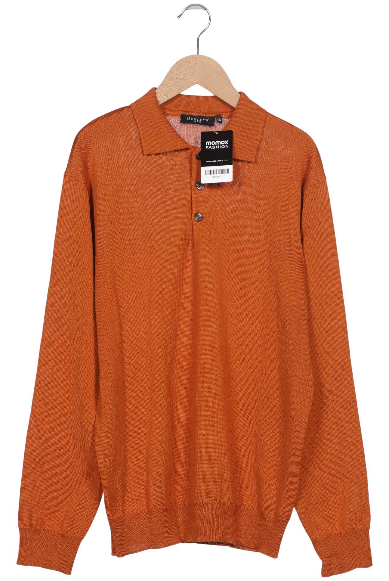 

Bexleys Herren Pullover, orange, Gr. 48