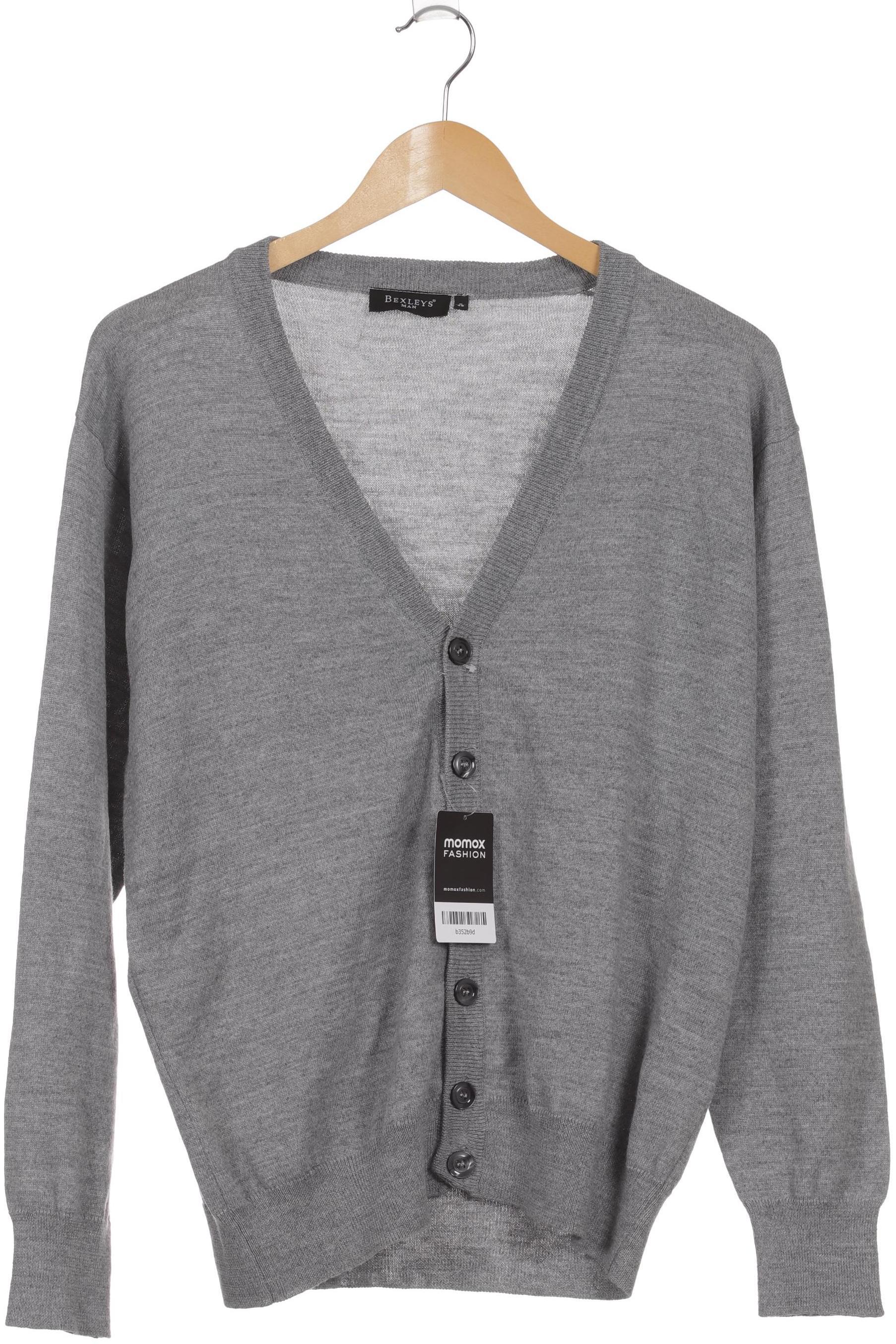 

Bexleys Herren Strickjacke, grau, Gr. 46