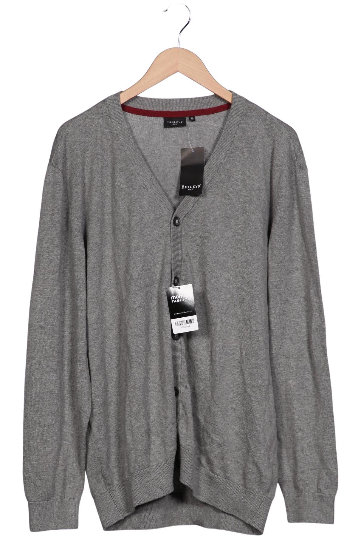 

Bexleys Herren Strickjacke, grau, Gr. 56
