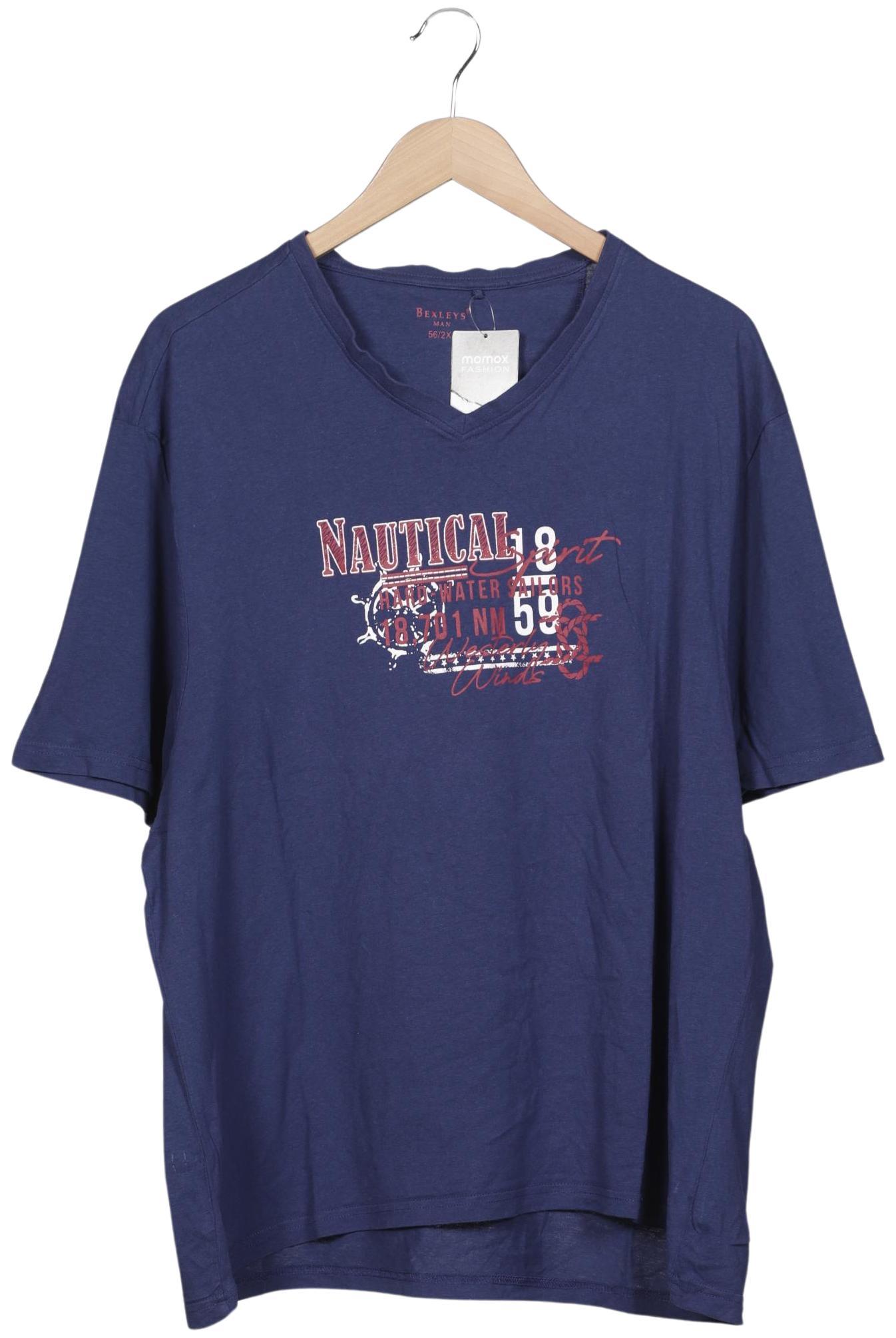 

Bexleys Herren T-Shirt, marineblau, Gr. 56