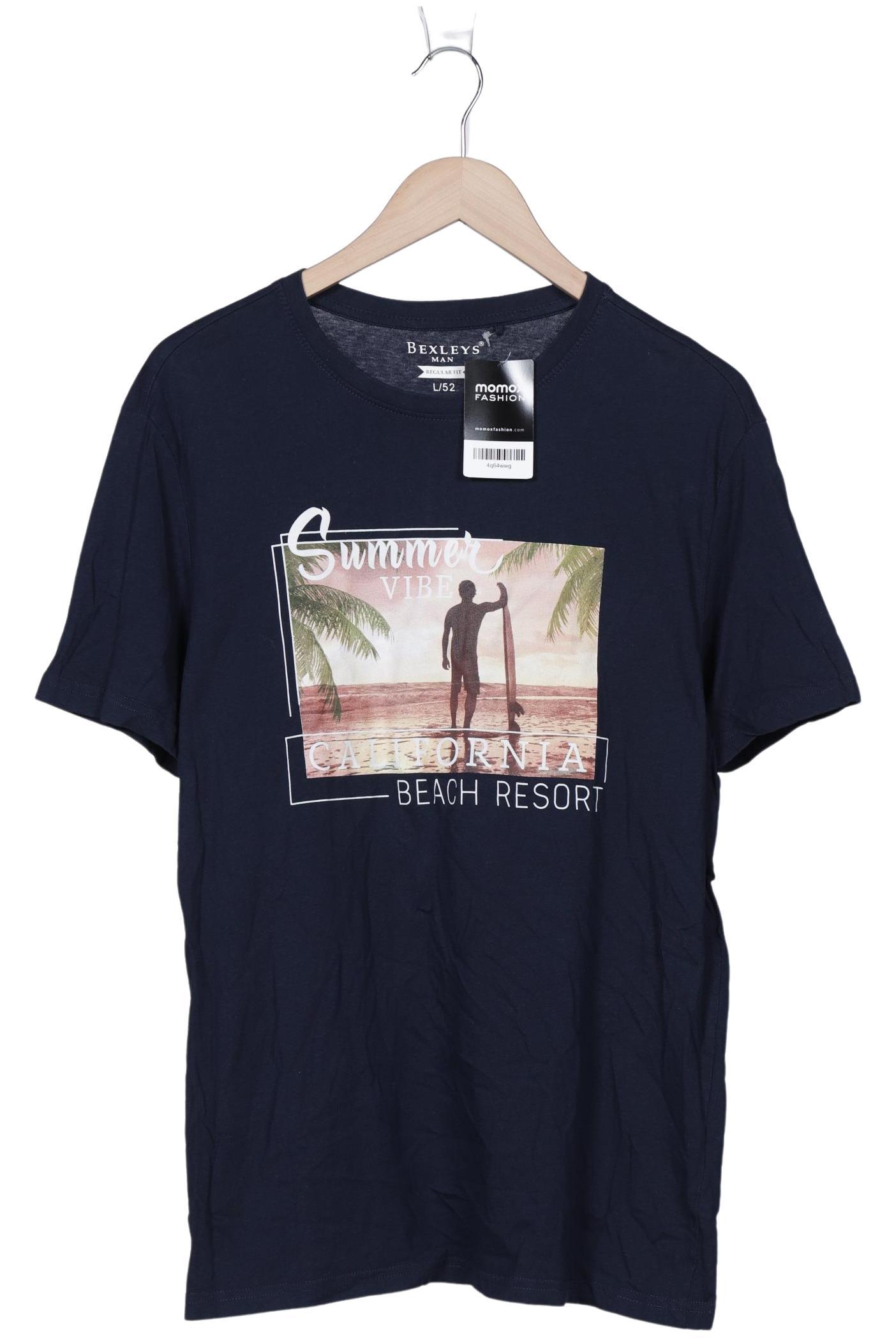 

Bexleys Herren T-Shirt, marineblau, Gr. 52