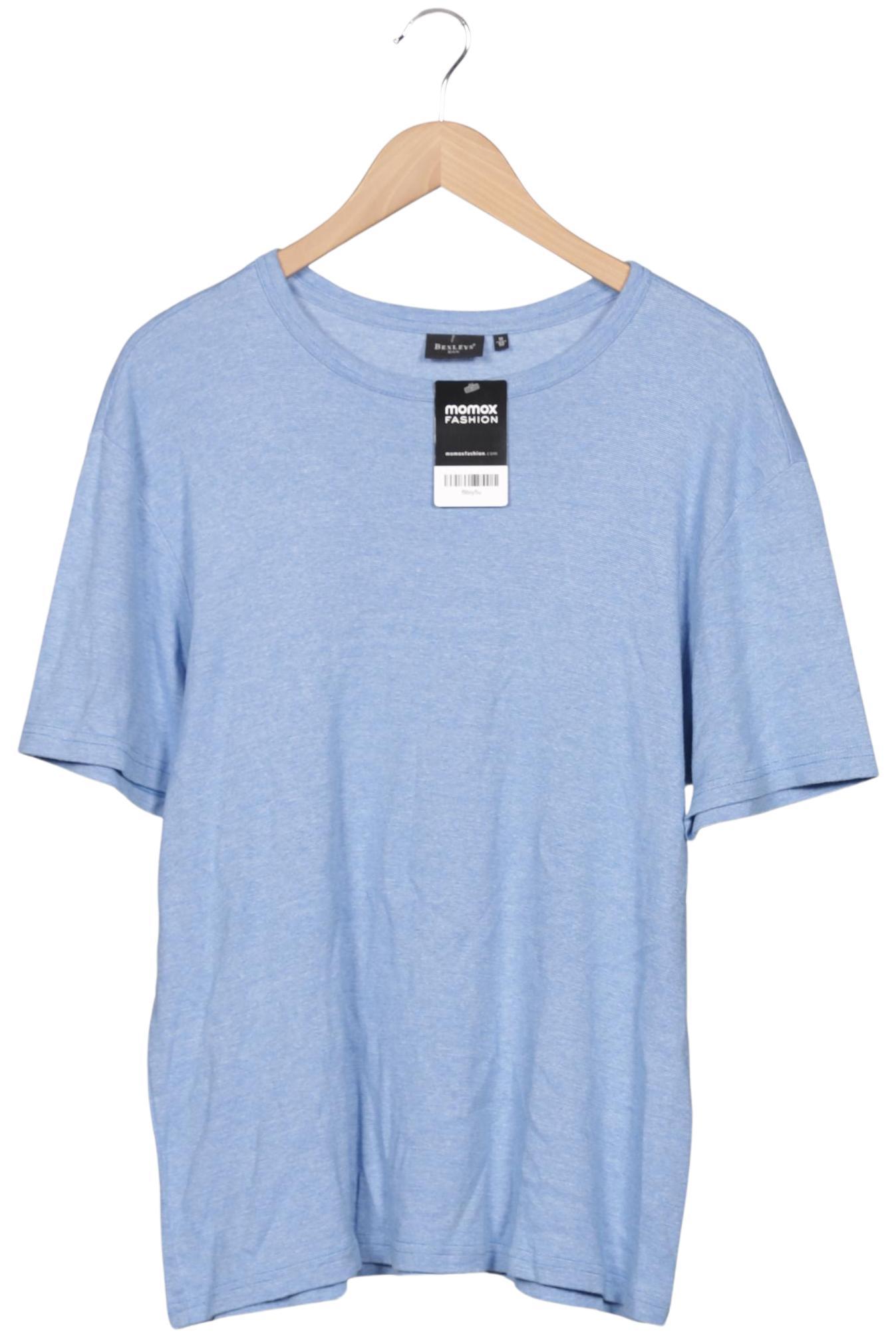 

Bexleys Herren T-Shirt, blau, Gr. 50