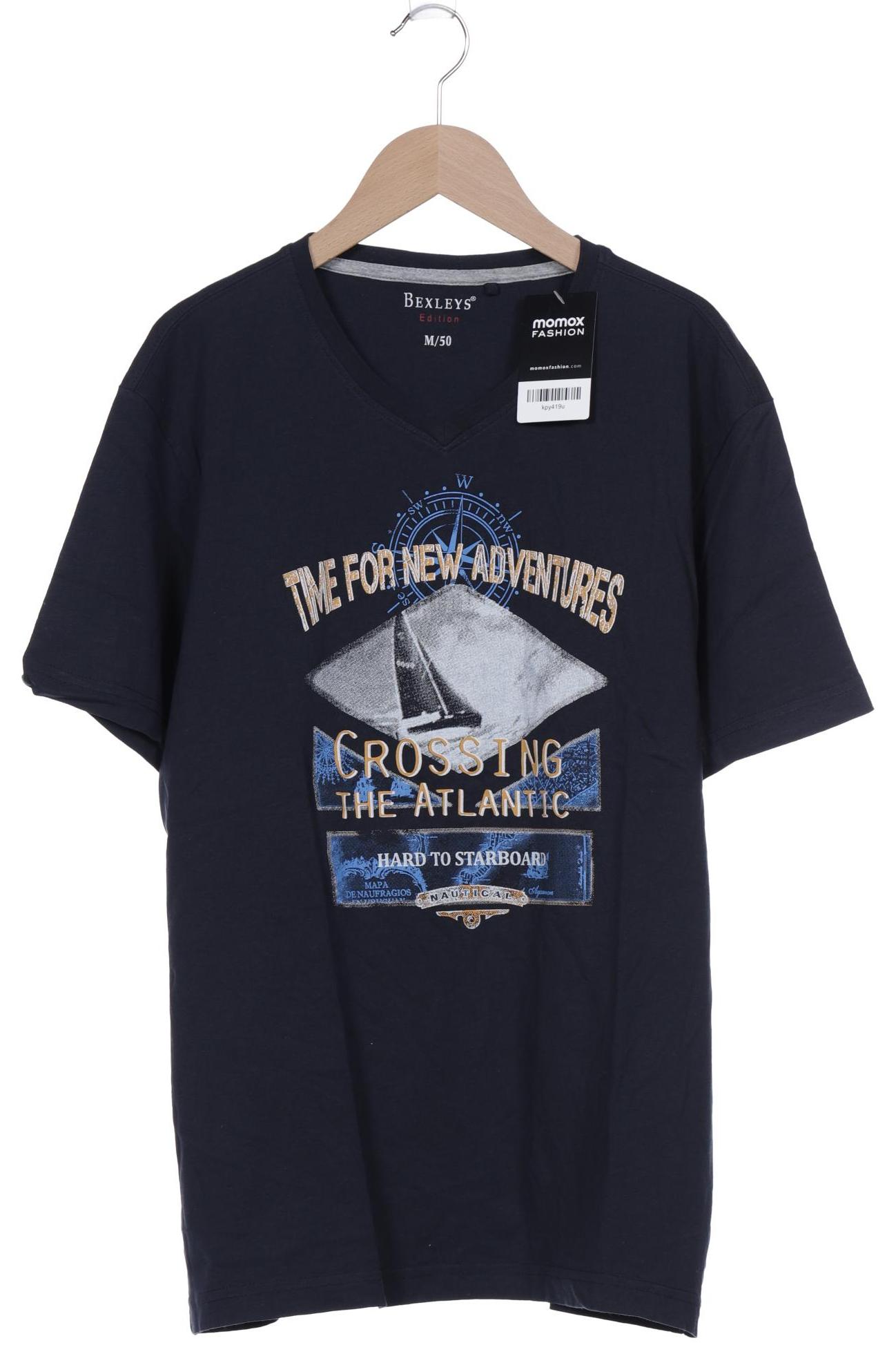 

Bexleys Herren T-Shirt, marineblau, Gr. 50