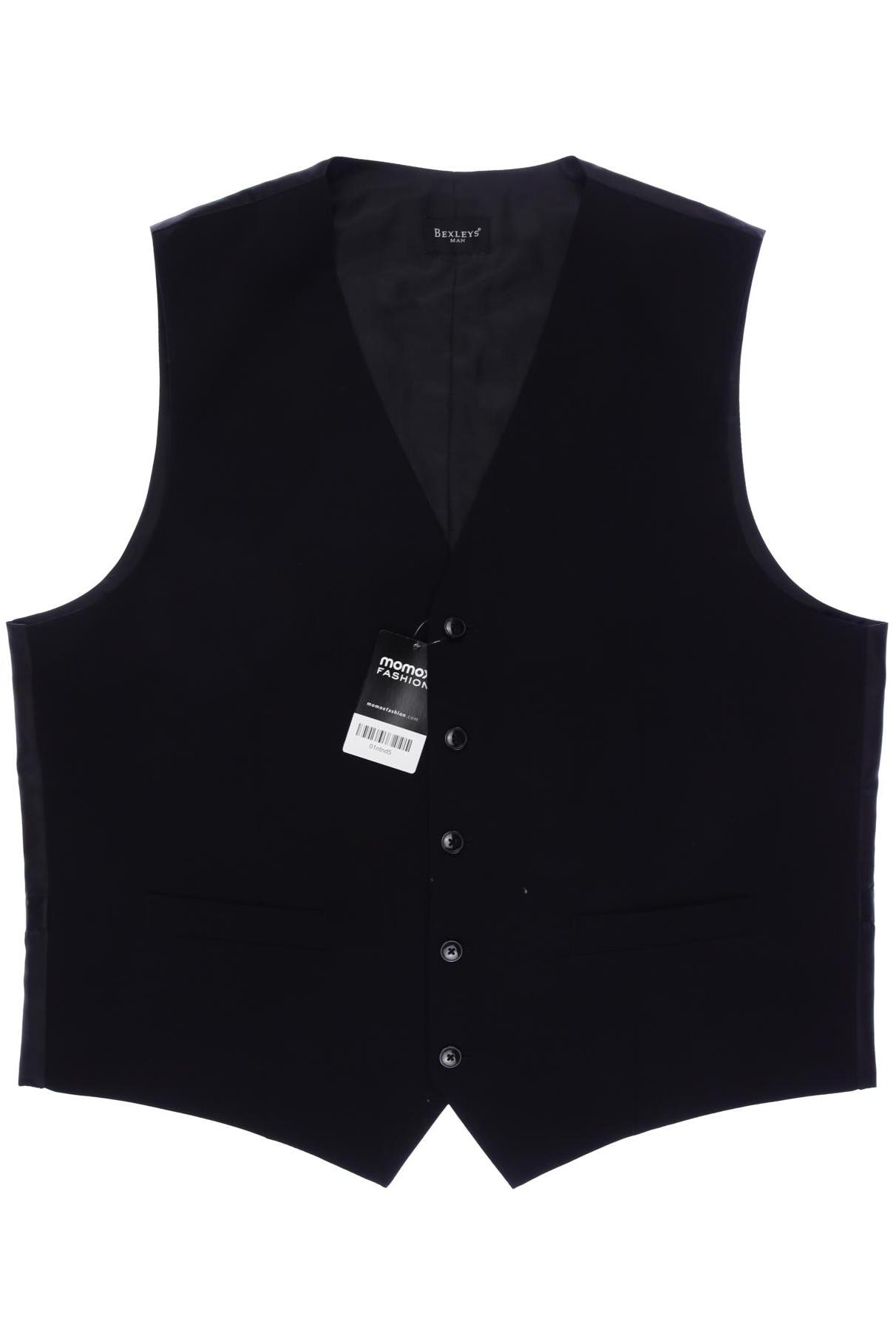 

Bexleys Herren Weste, schwarz