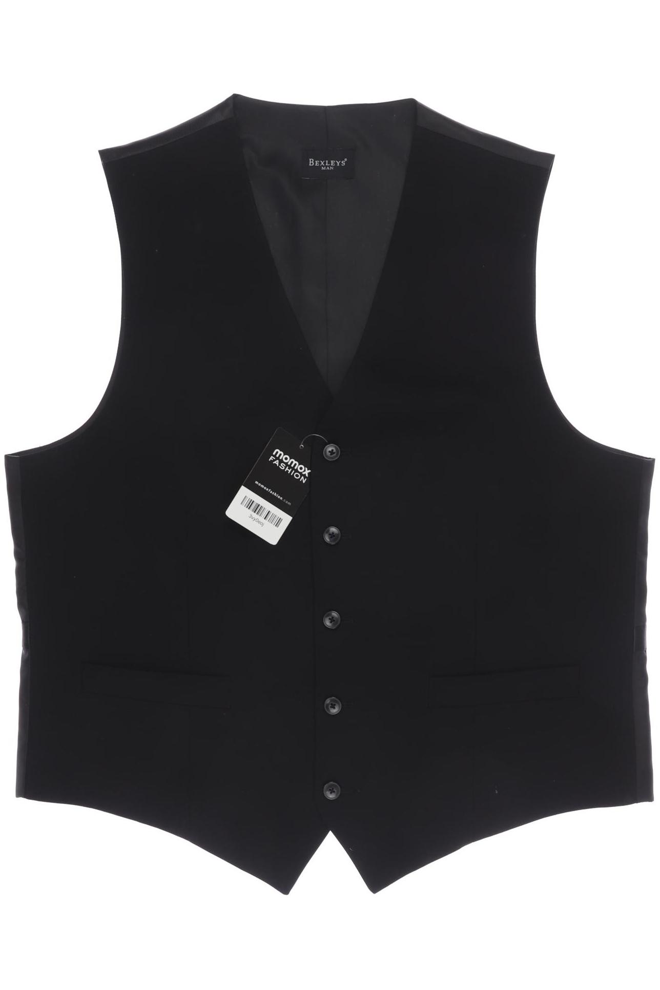 

Bexleys Herren Weste, schwarz, Gr. 50