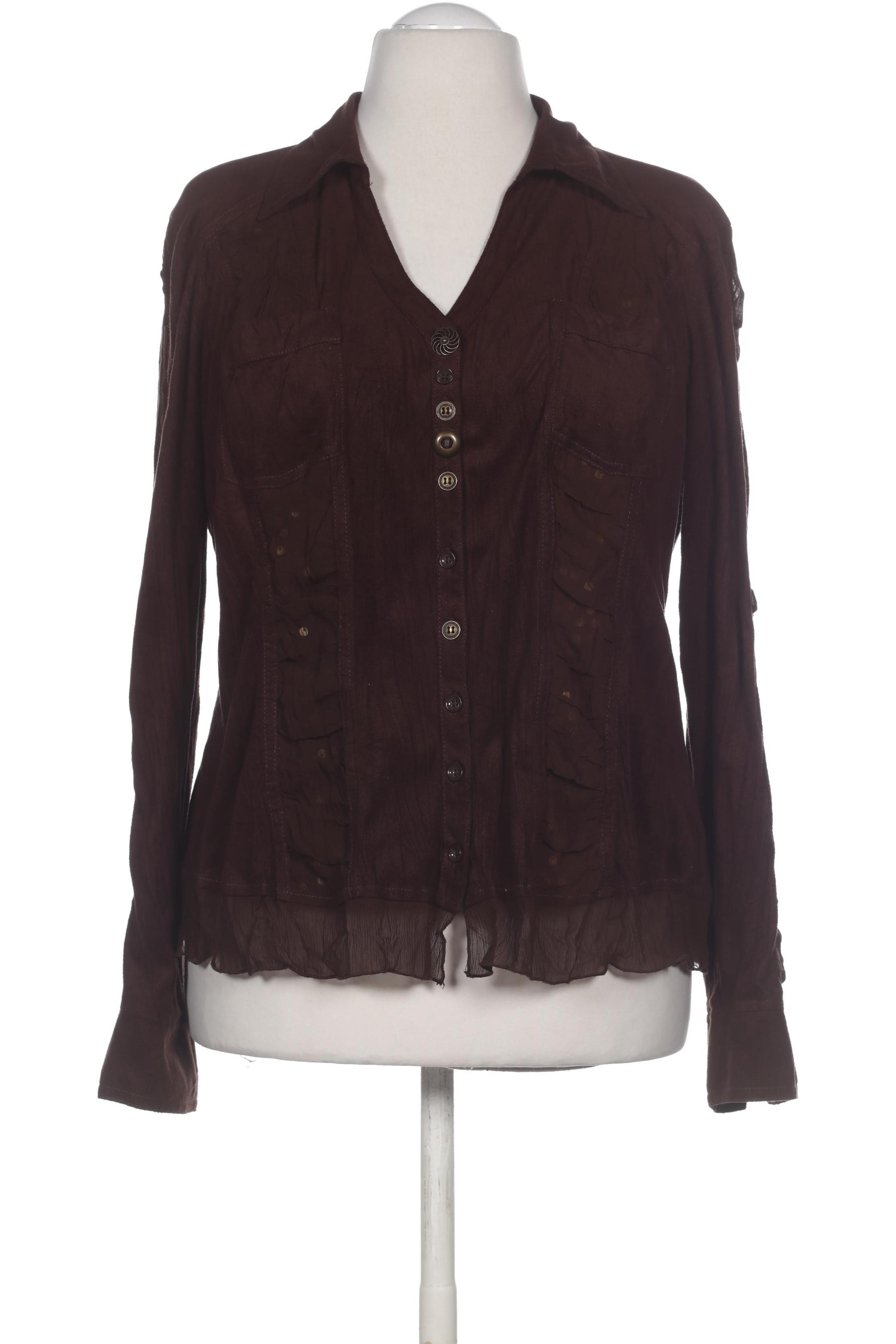 

BiBA Damen Bluse, braun, Gr. 46