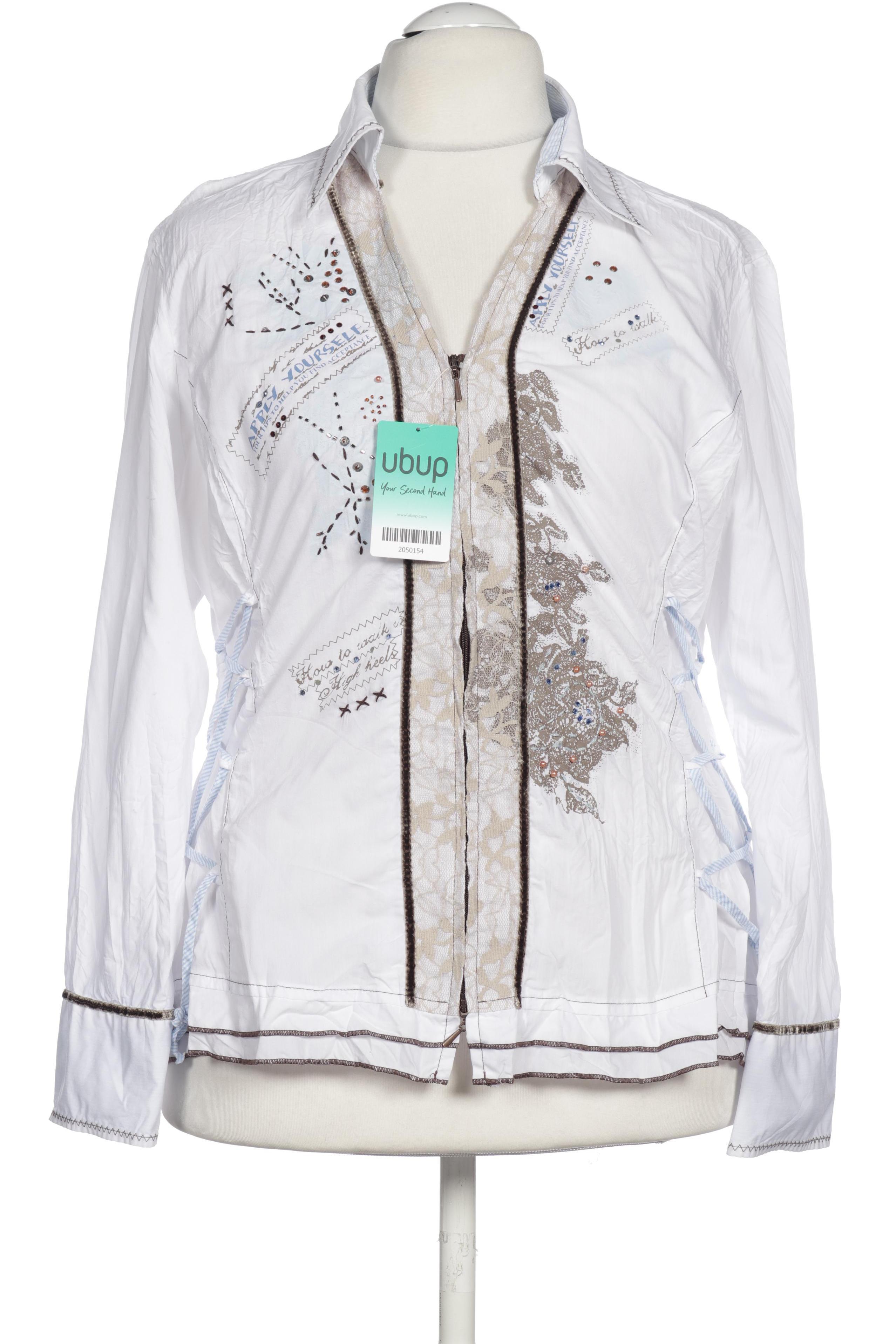 

BiBA Damen Bluse, weiß, Gr. 46