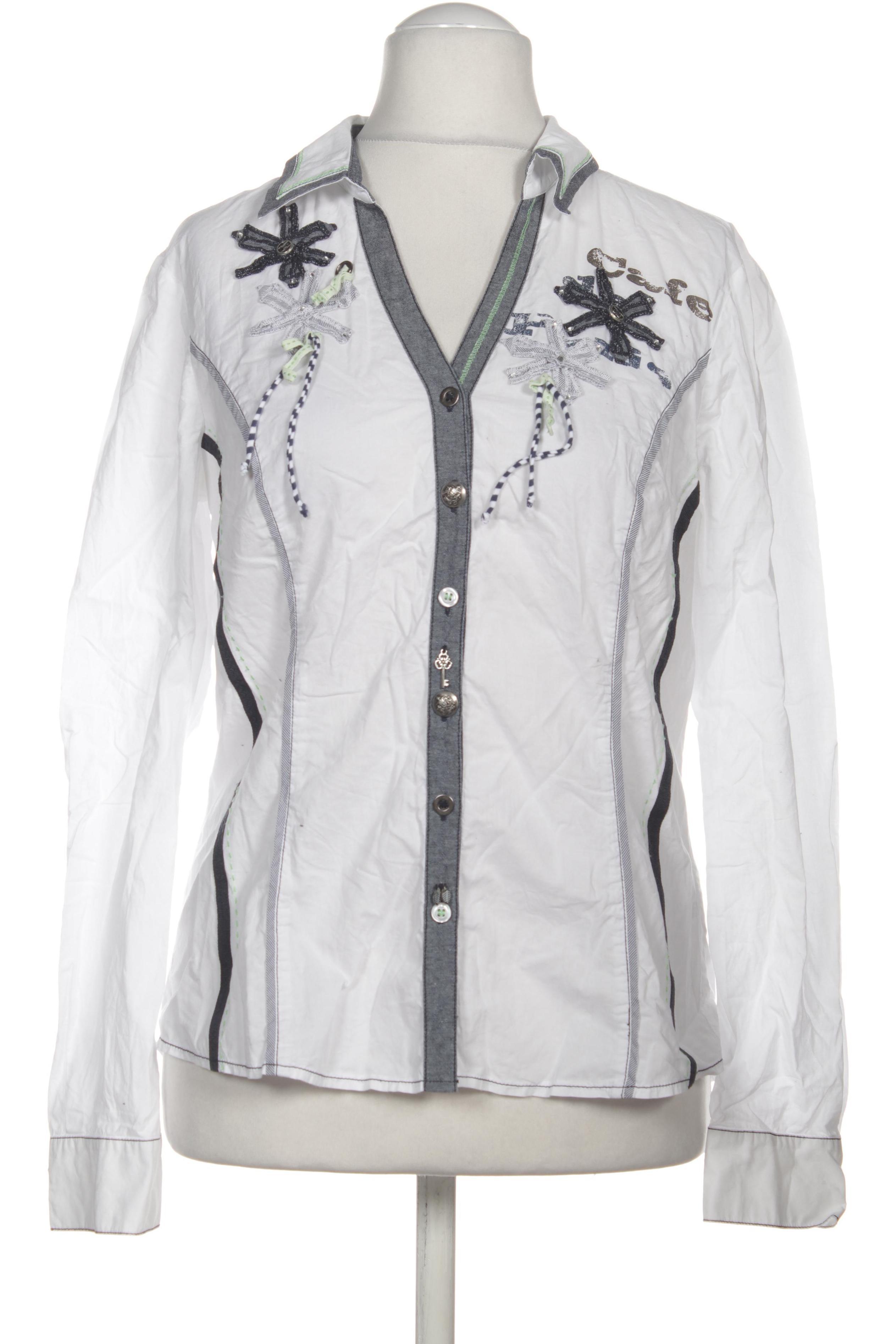 

BiBA Damen Bluse, weiß, Gr. 38