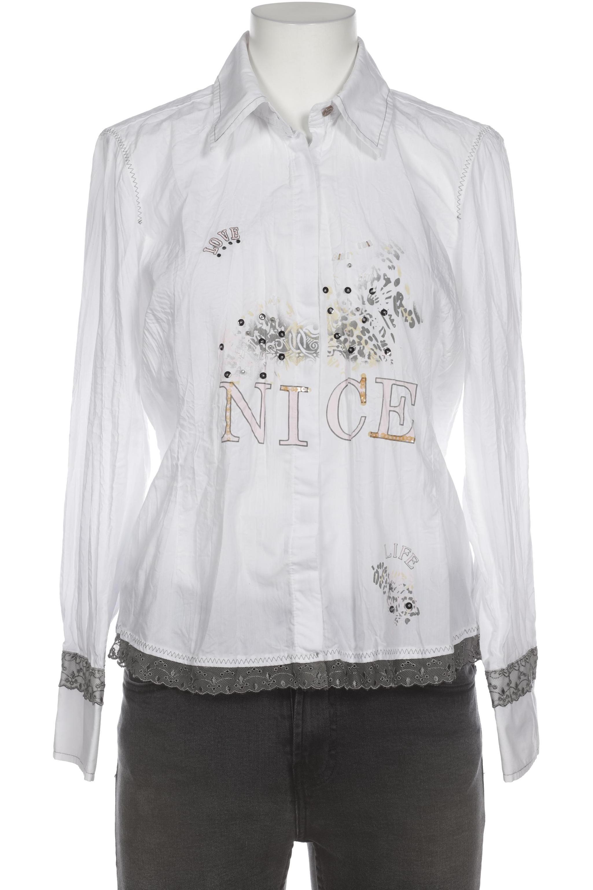 

BiBA Damen Bluse, weiß, Gr. 40