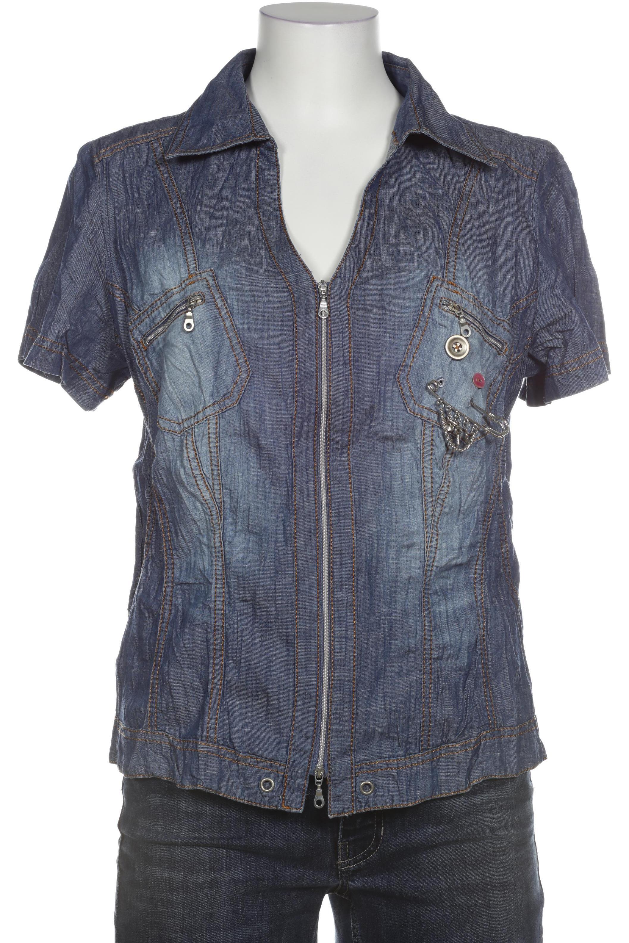 

BiBA Damen Bluse, blau, Gr. 40