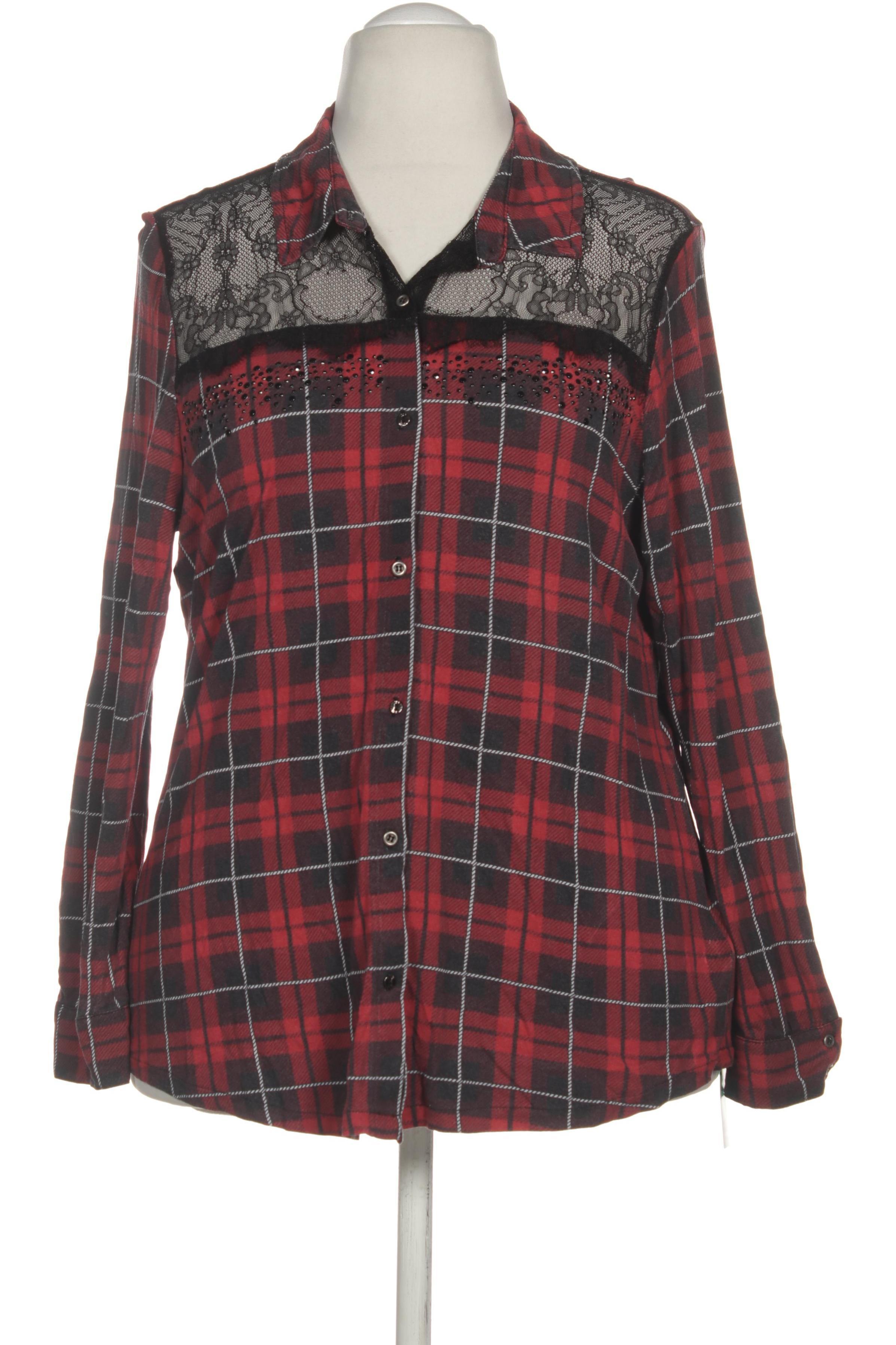 

BiBA Damen Bluse, rot, Gr. 46