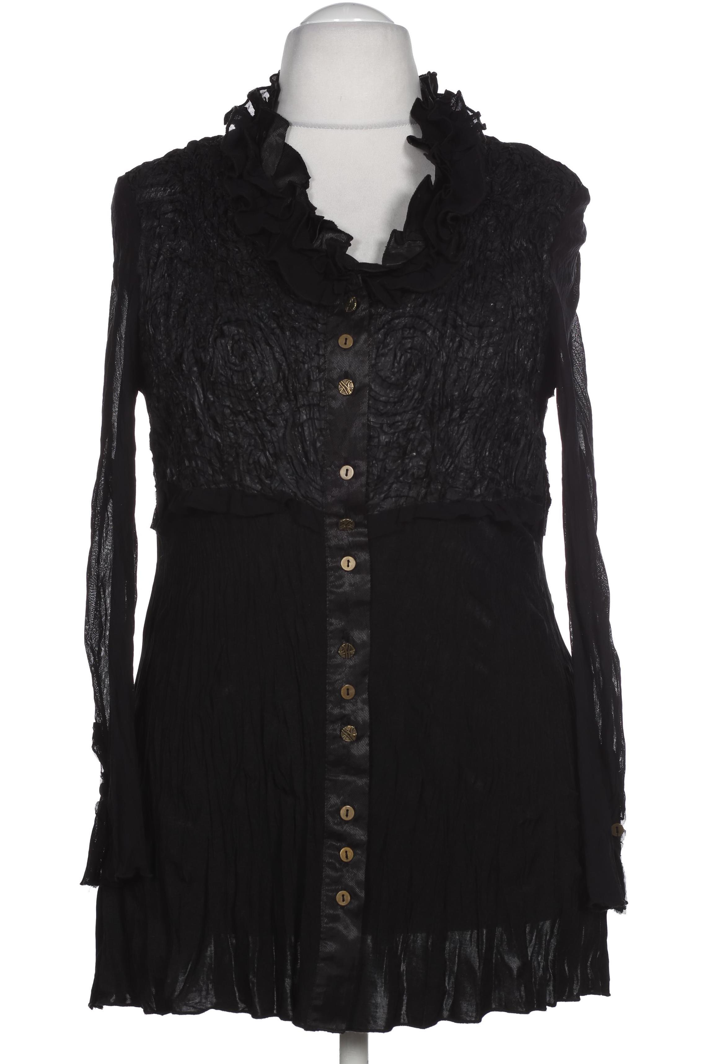 

BiBA Damen Bluse, schwarz, Gr. 46