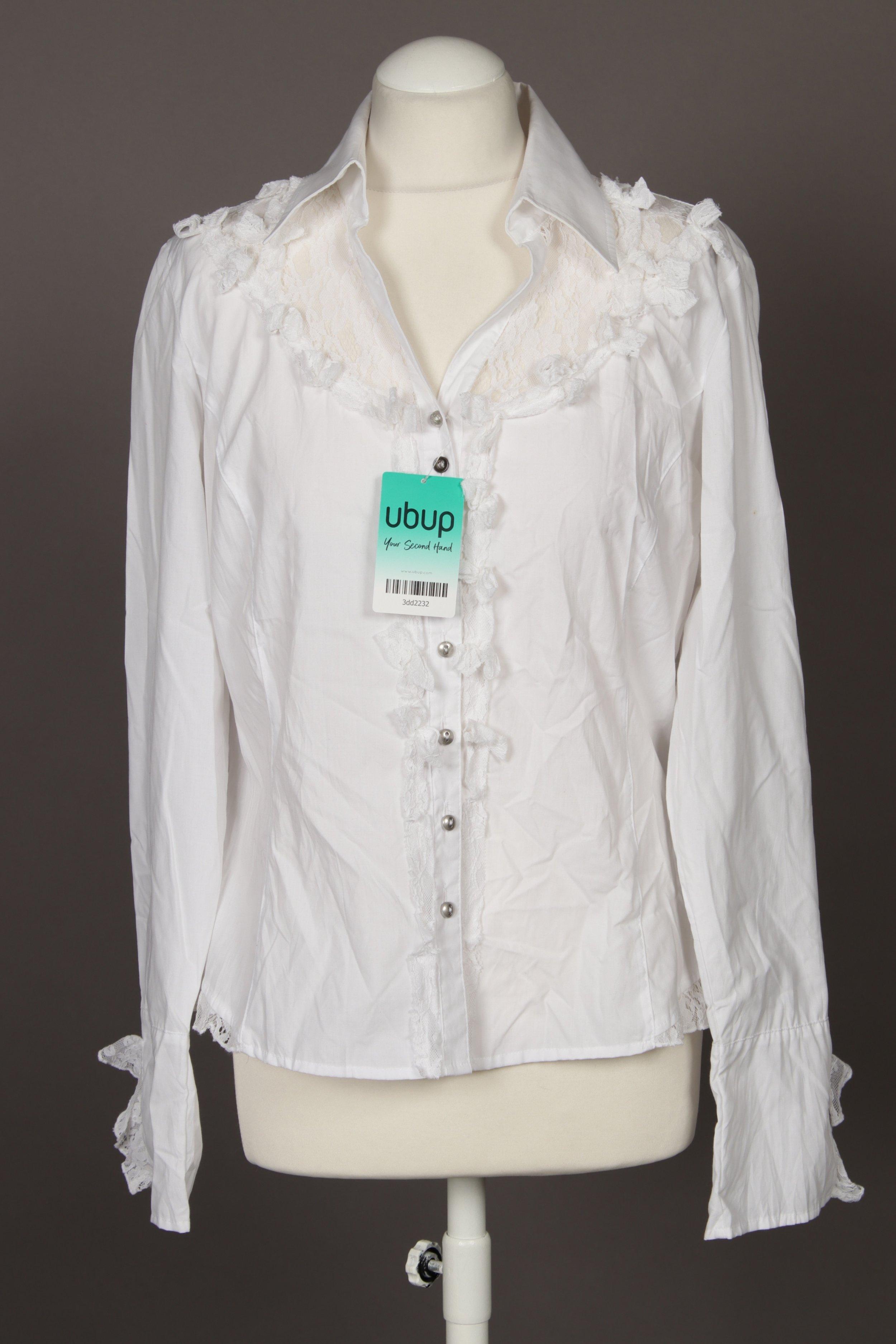 

BiBA Damen Bluse, weiß, Gr. 36