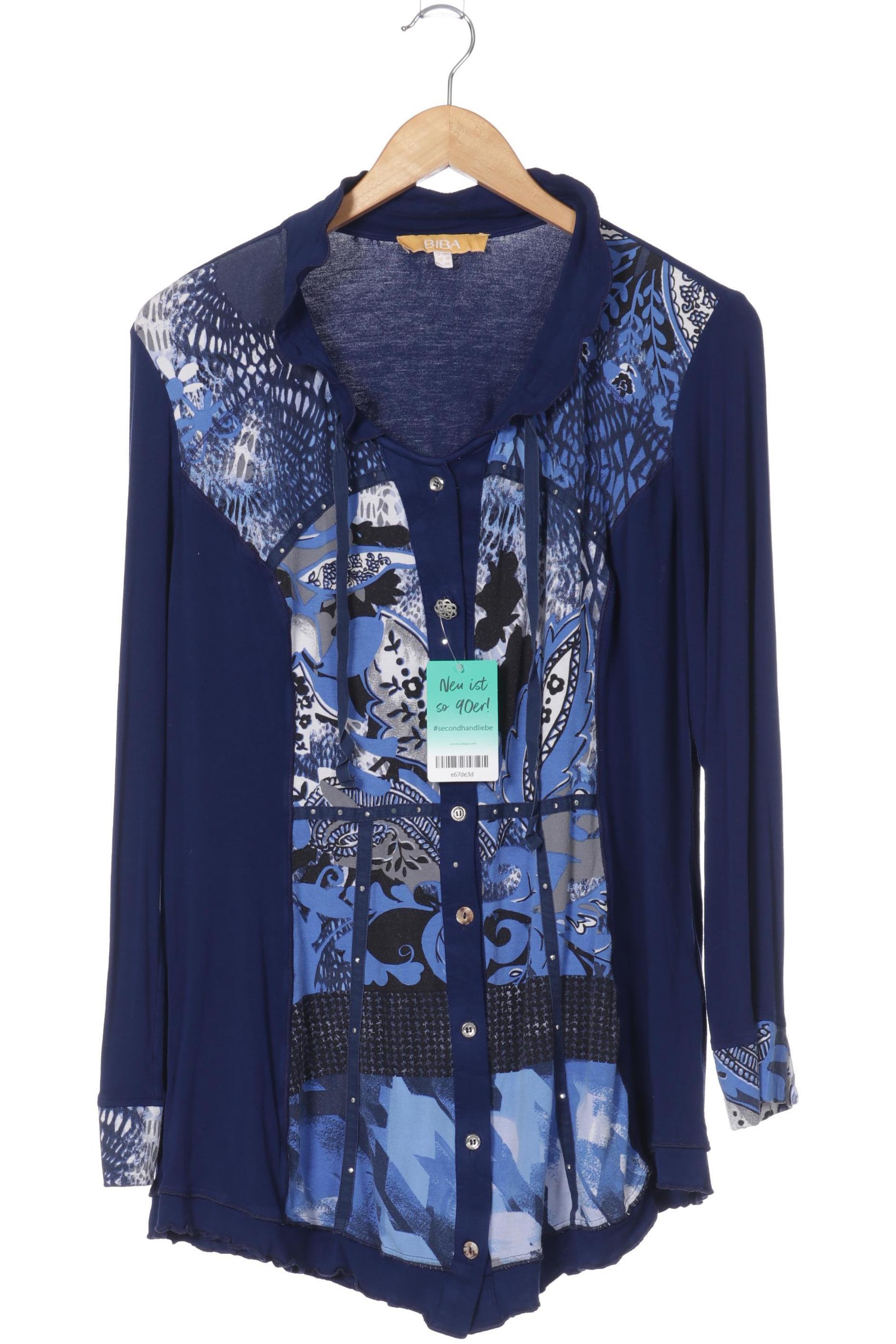 

BiBA Damen Bluse, blau, Gr. 44