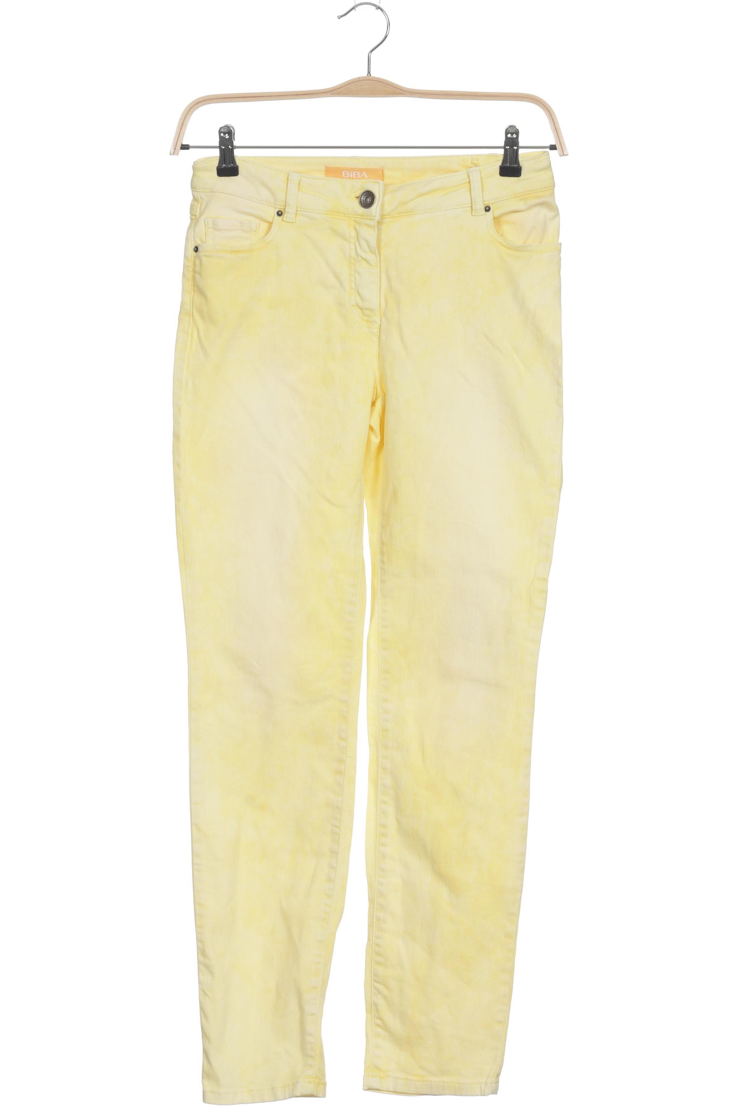 

BiBA Damen Jeans, gelb, Gr. 38