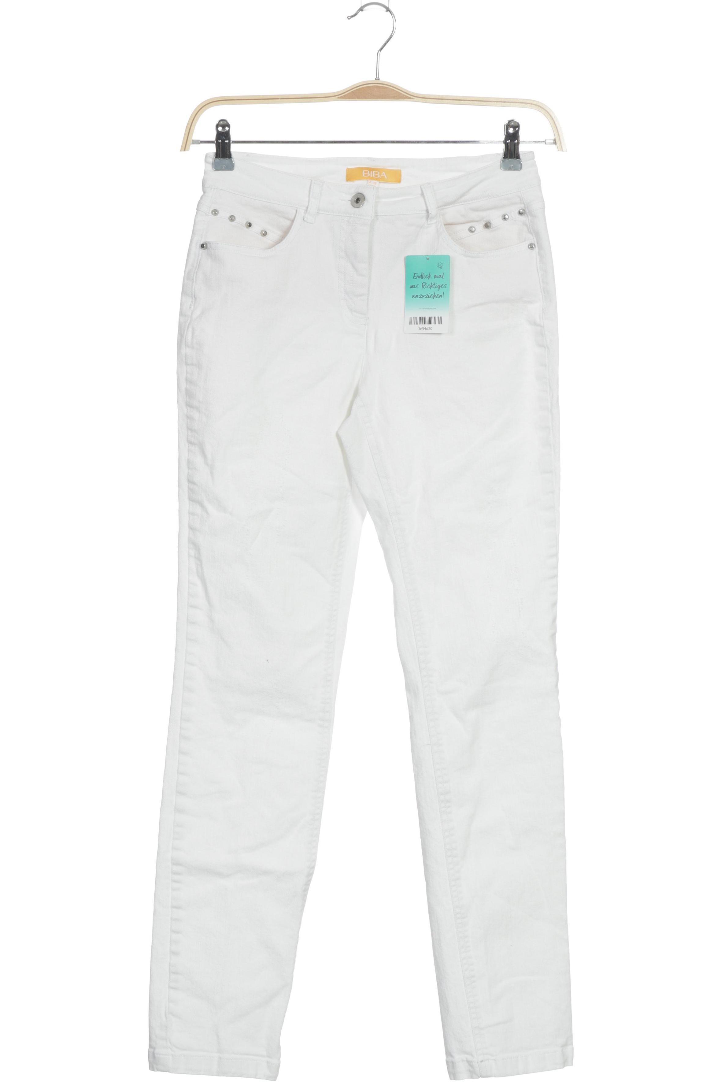 

BiBA Damen Jeans, weiß, Gr. 36