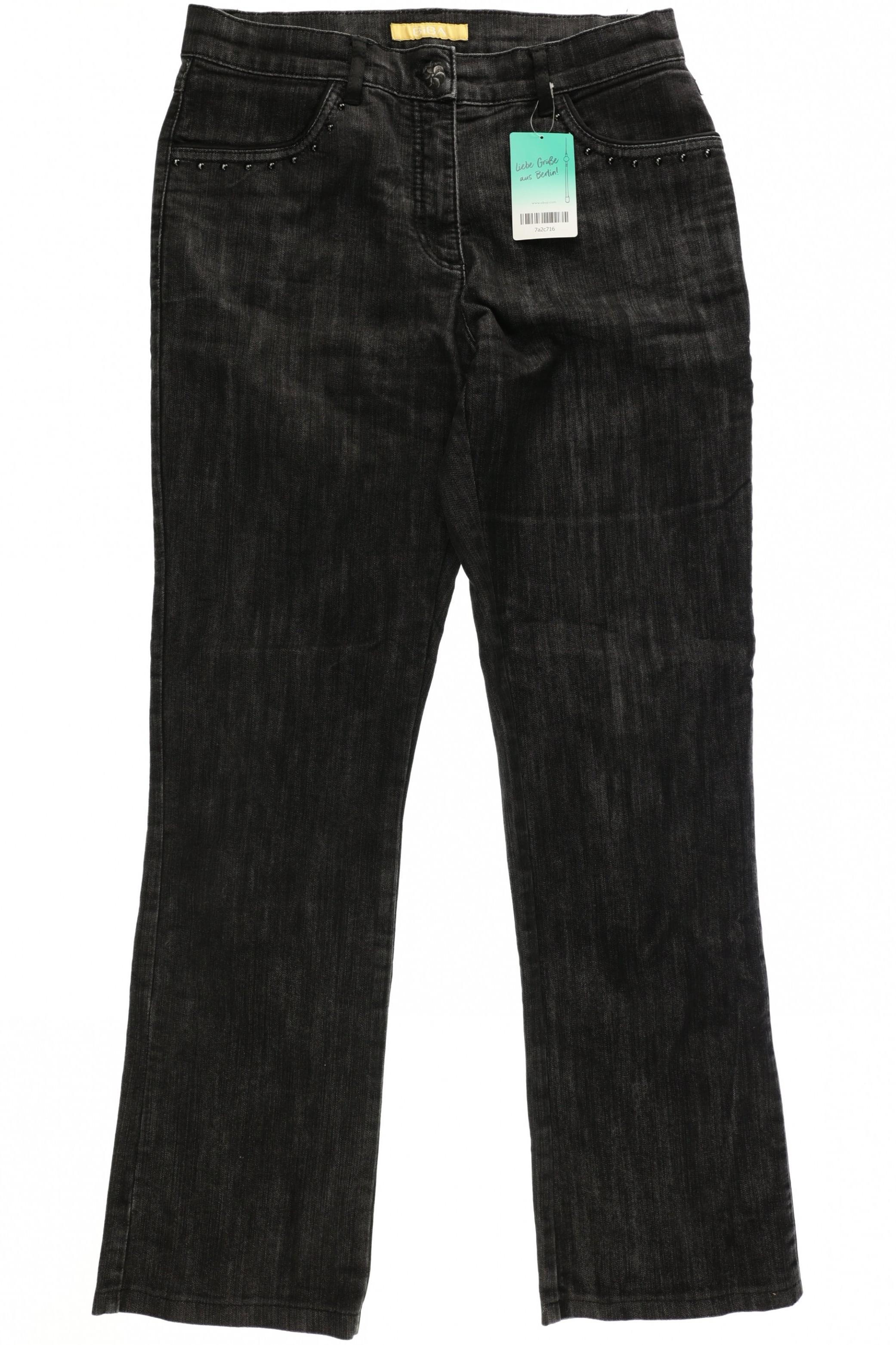 

BiBA Damen Jeans, schwarz, Gr. 38