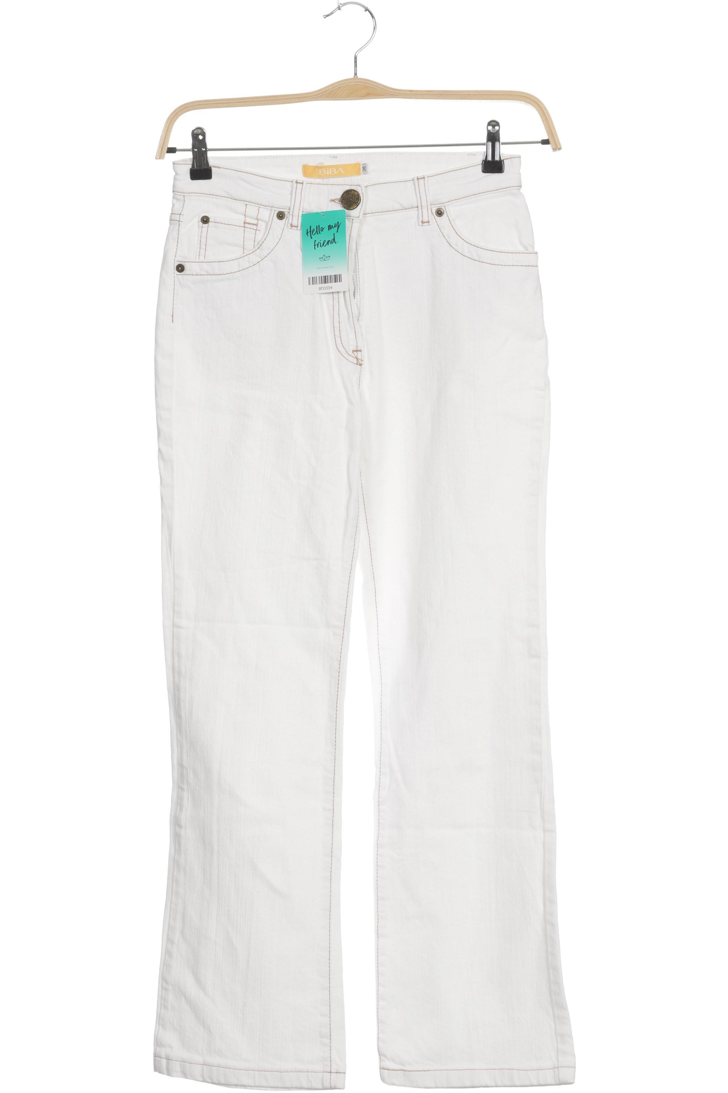 

BiBA Damen Jeans, weiß, Gr. 36