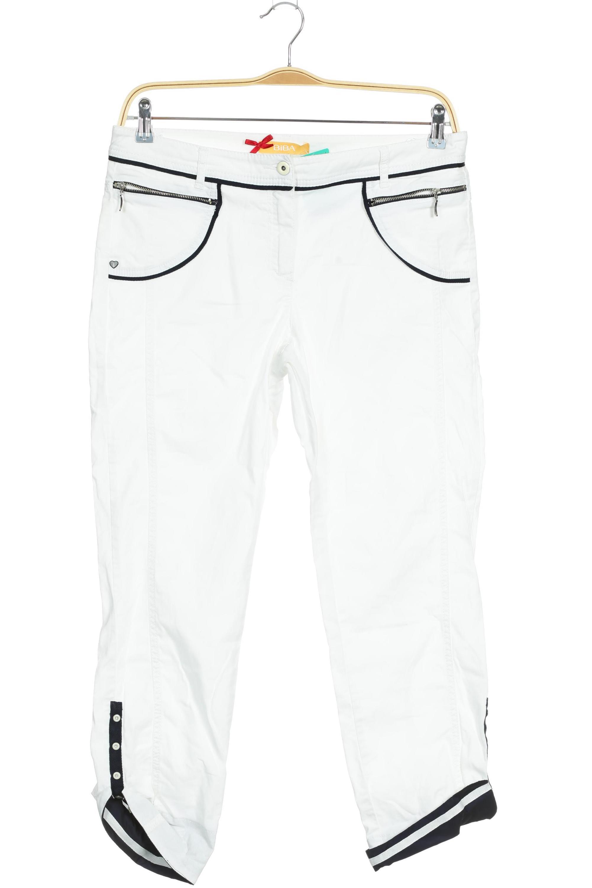 

BiBA Damen Stoffhose, weiß, Gr. 40