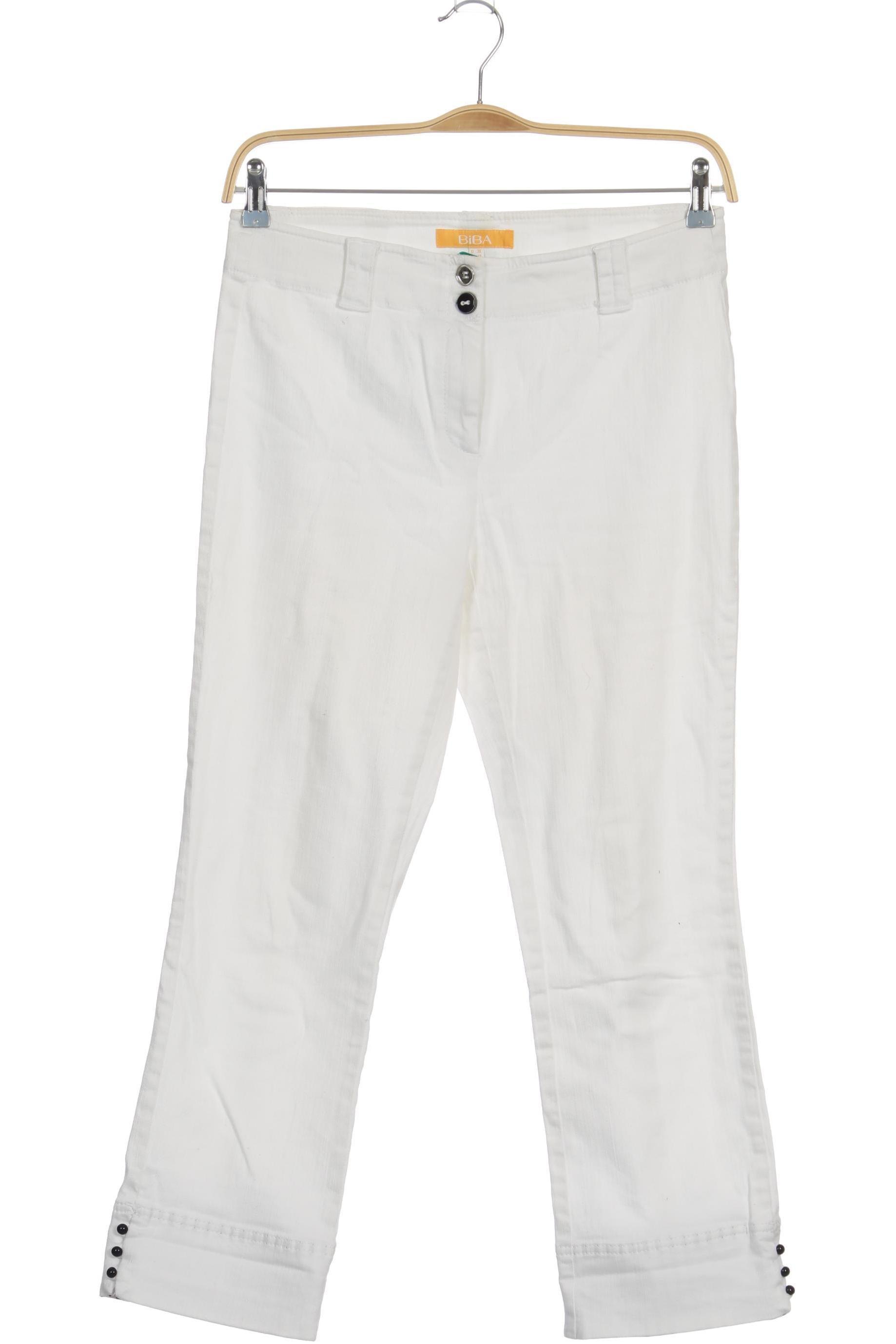

BiBA Damen Jeans, weiß, Gr. 38