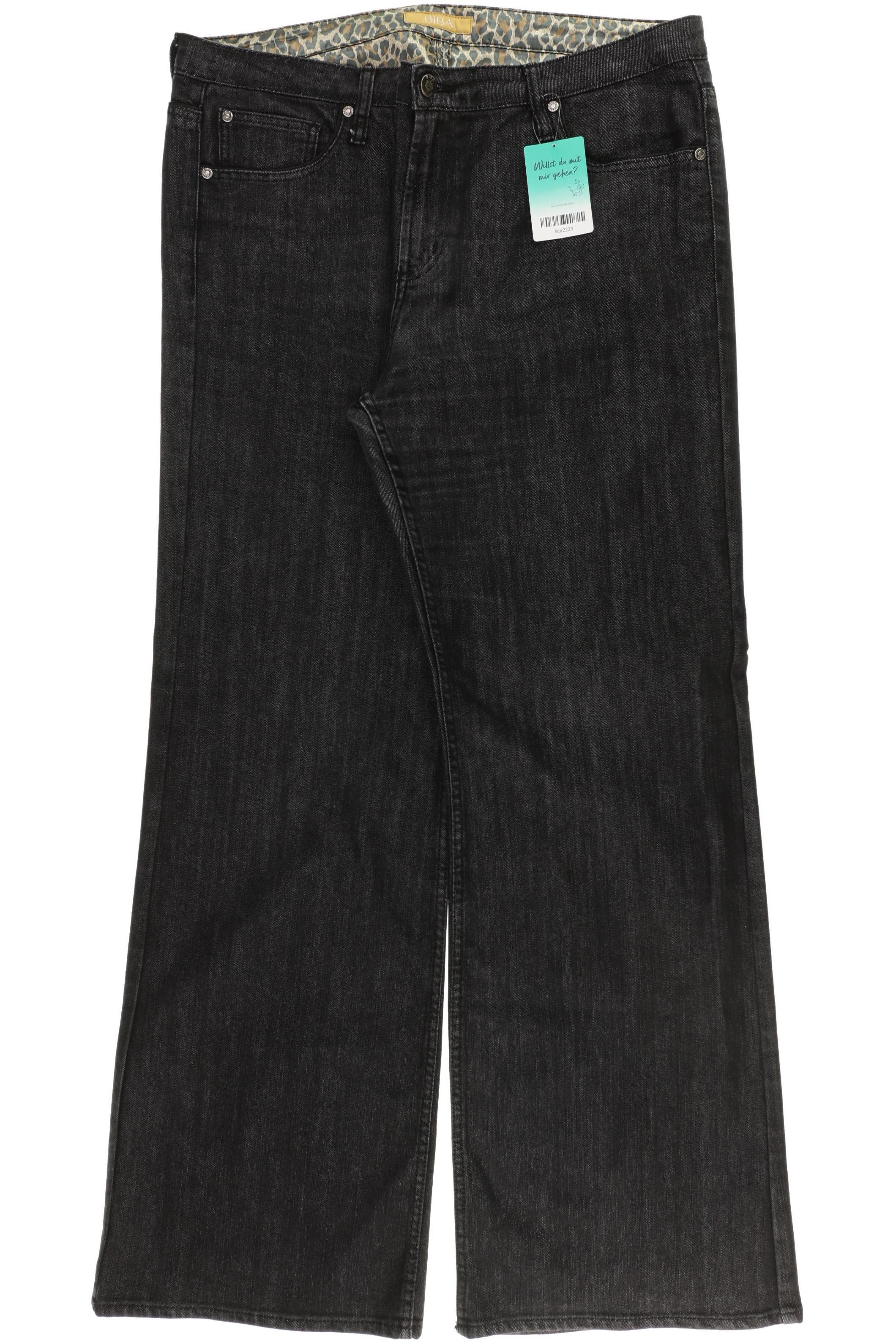 

BiBA Damen Jeans, schwarz, Gr. 46