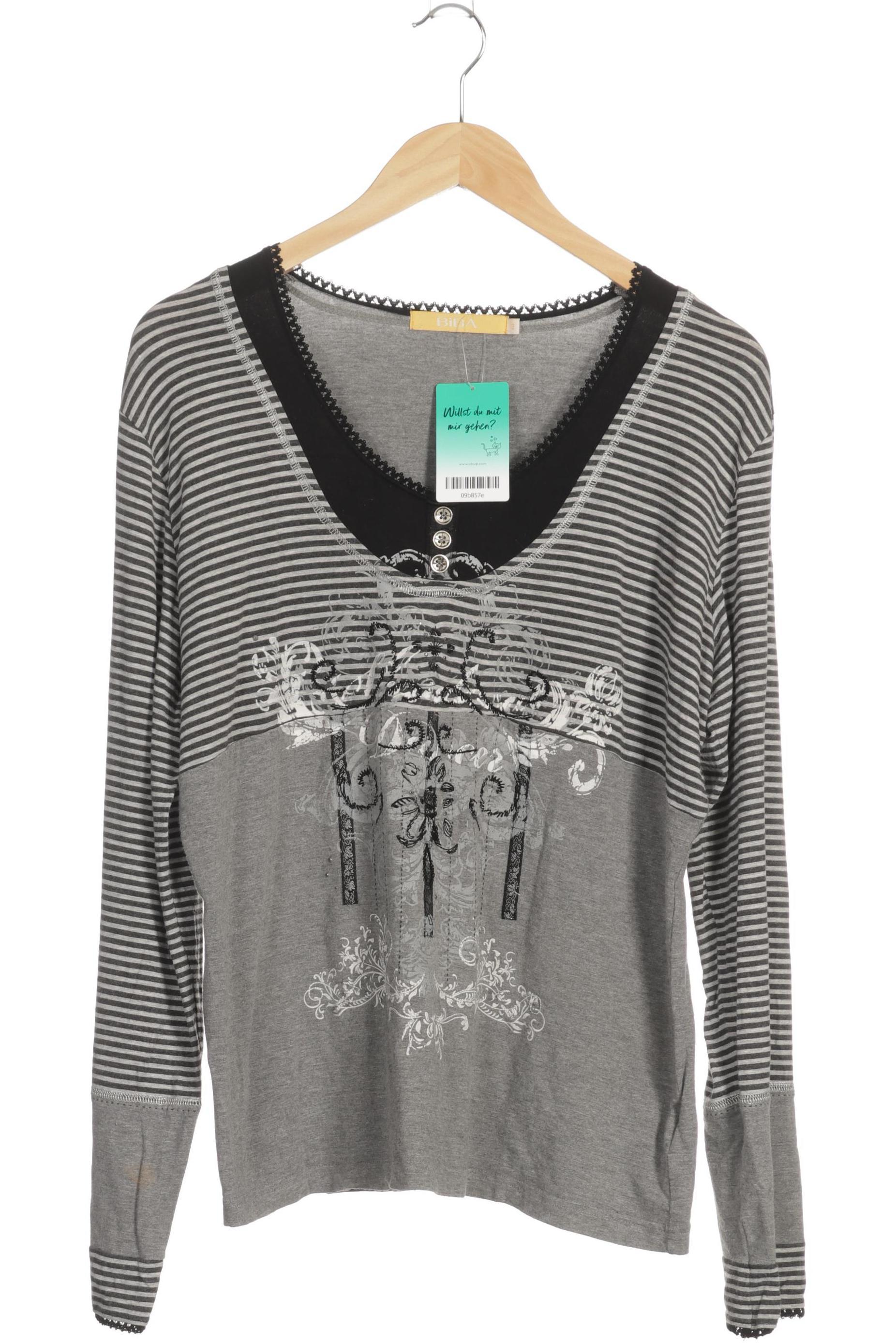 

BiBA Damen Langarmshirt, grau, Gr.